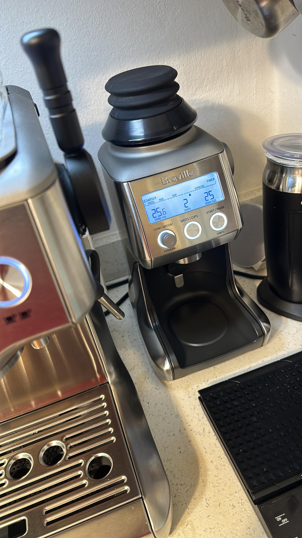 Single Dose Hopper for Breville, Single Dose Hopper with Silicone Bellows, Compatible with Breville Barista Express, Breville Barista Pro, Breville Barista Touch, and Impress customer photo 2
