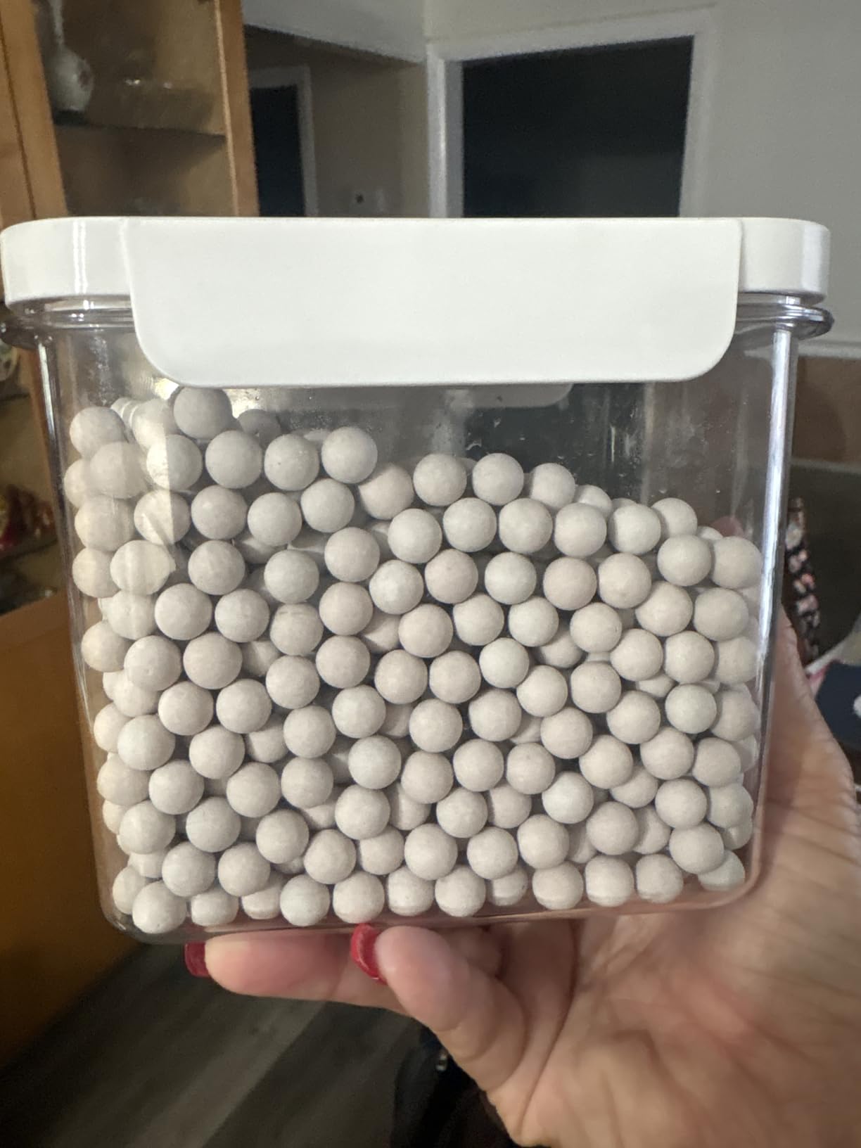 NINGOO Pie Weights for Baking Crust, 1.3LB Reusable Ceramic Pie Beans with Storage Box, Blind Bake Pie Weights customer photo 1
