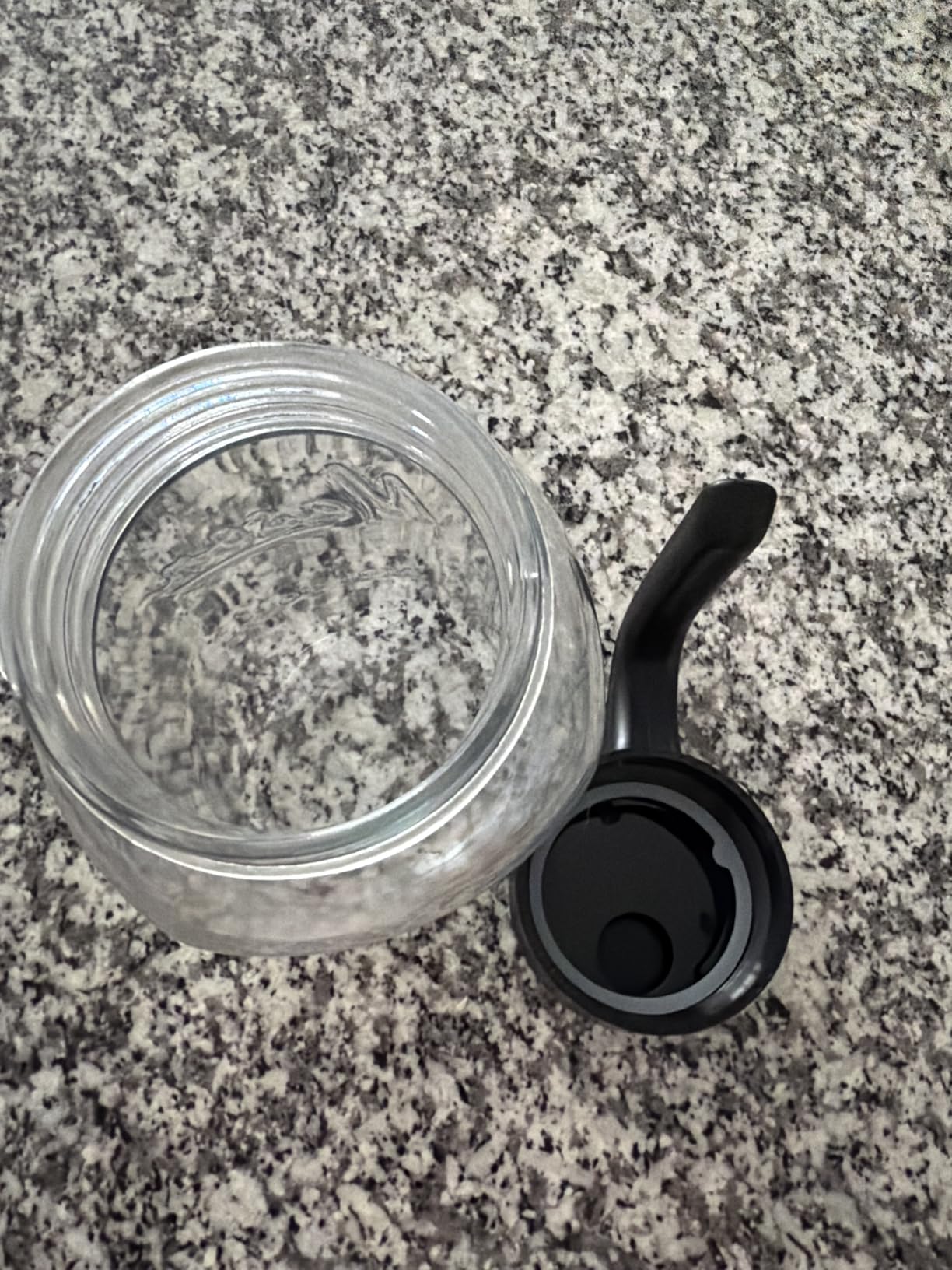 Mason Jar Pitcher - Airtight & Leakproof Glass Pitcher with Lid, Perfect for Breastmilk, Cold Brew, and Sun Tea, 2 Quart (64 oz) 1/2 Gallon Mason Jar with Pour Spout Lid customer photo 1