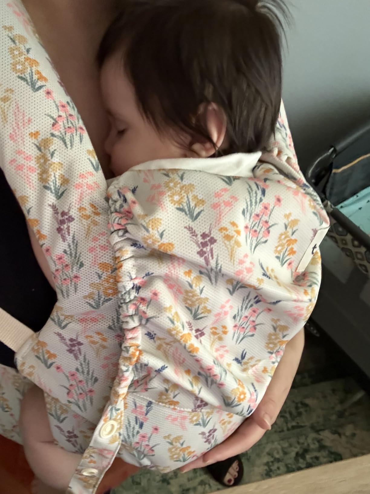 Baby Tula Explore Carriers - Breathable Baby Carrier Newborn to Toddler - Adjustable Toddler Carrier - Multiple Ergonomic Positions Front and Back - Ergonomic Fit for 7-45 lb, Seedling customer photo 2