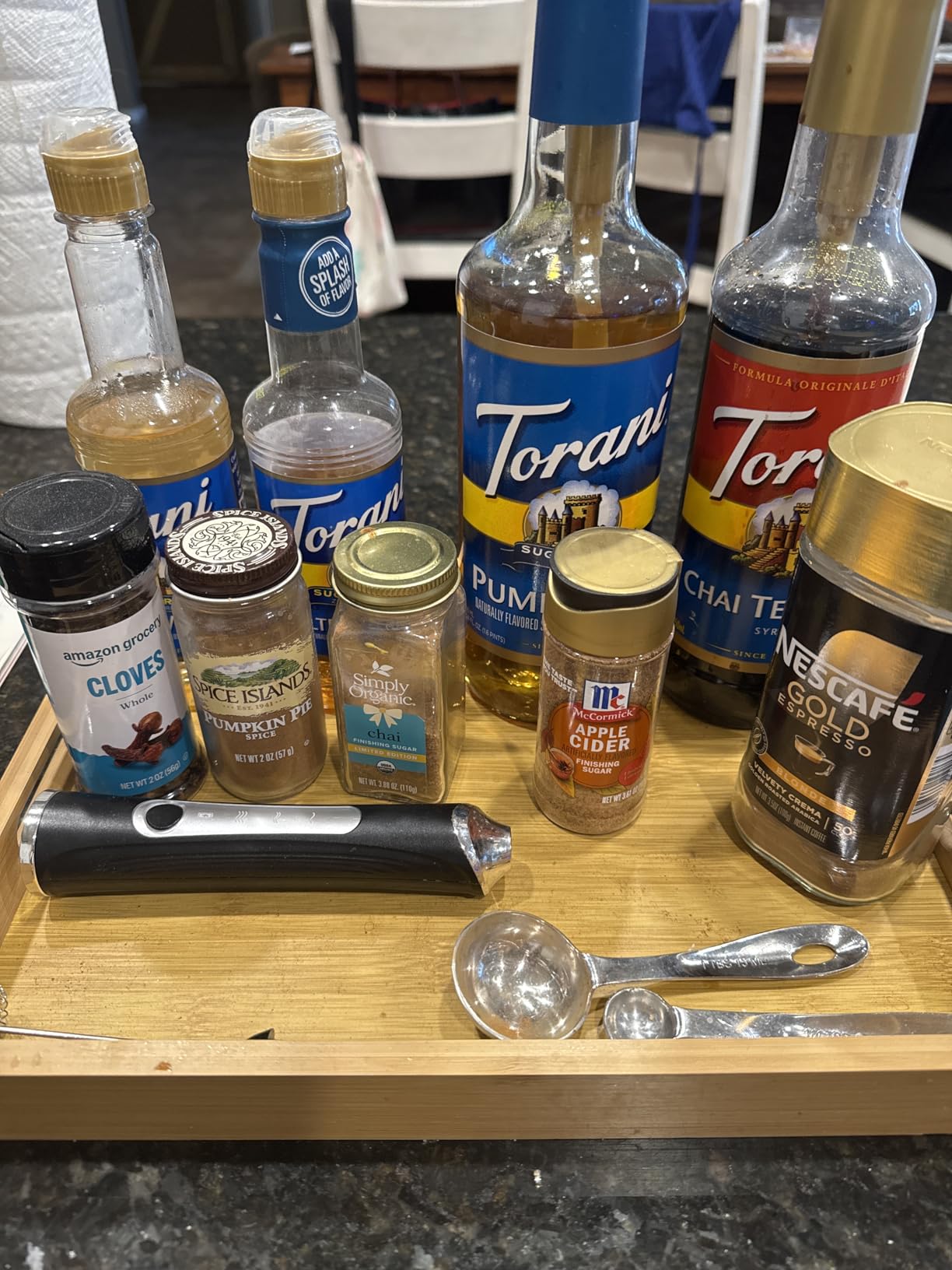 Torani Coffee Syrup, Chai Tea Spice Flavored Syrup for Drinks, Pump Included, 25.4 Fl Oz customer photo 1