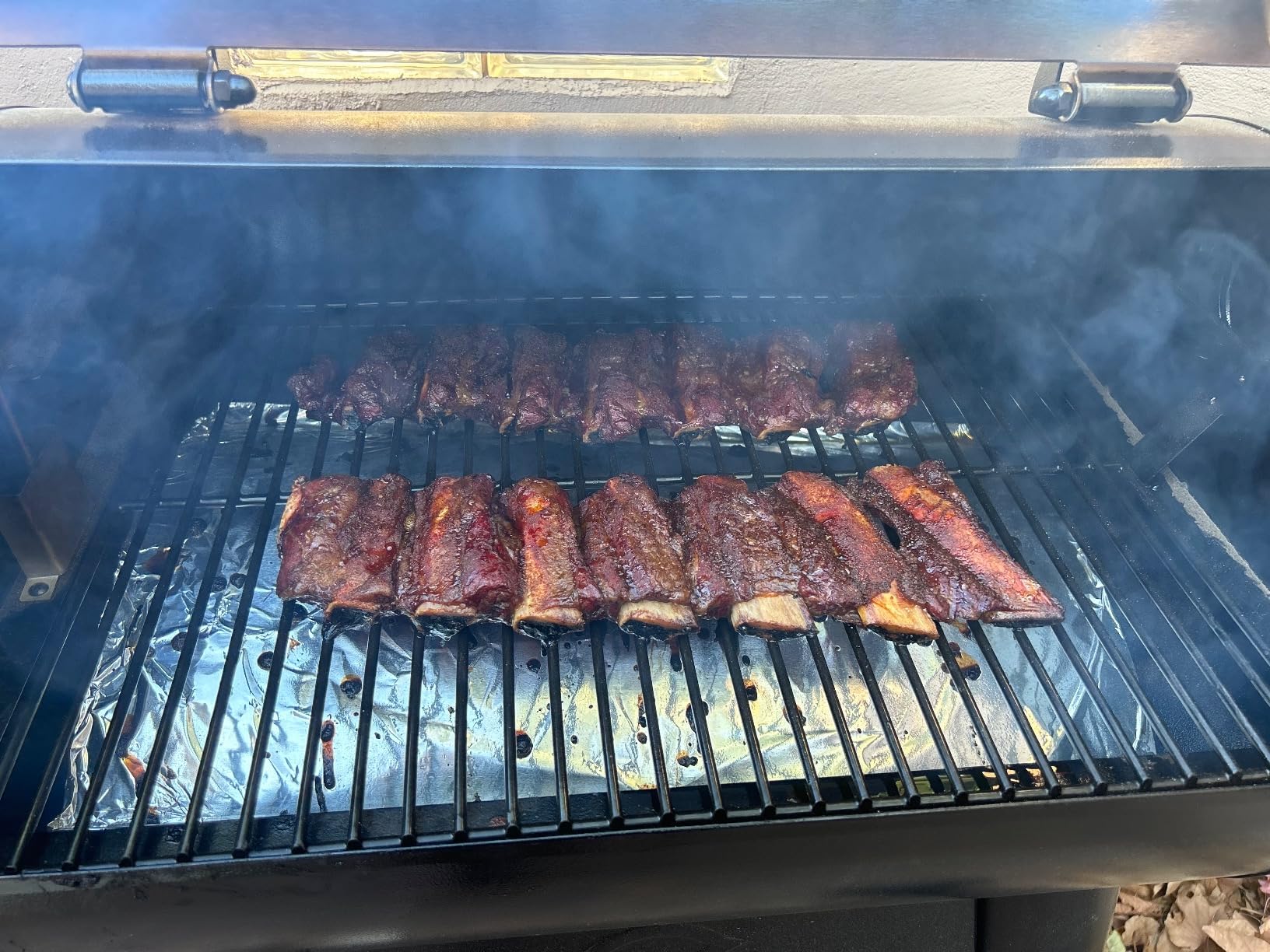 Z GRILLS 2025 Pellet Grill & Smoker with PID 3.0 Controller, Dual-walled Insulation, Meat Probes, Huge Storage, Hopper Clean-out including Grill Cover customer photo 2