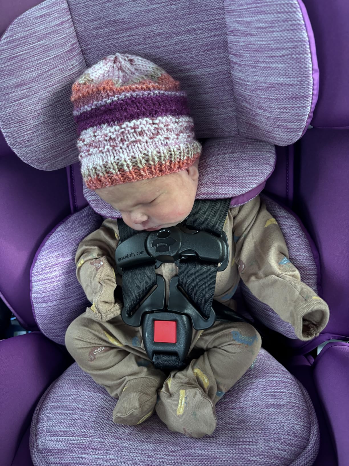 Graco Slimfit 3-in-1 Convertible Car Seat, Slim Car Seat with Space-Saving Design, Highback Booster Seat with 10-Position Headrest, Rear Facing and Forward Facing Carseat, Jarret customer photo 2