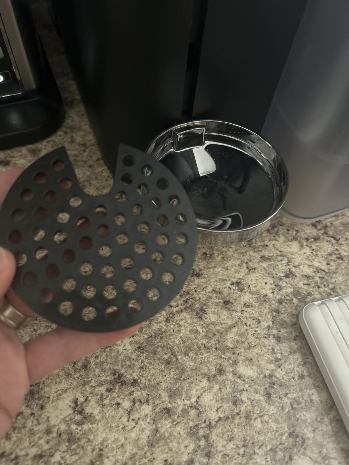MS-624913 Grid for Coffee Maker, Black, ms 624913 Drip Tray Grid Cup Mug Rest for Krups Nespresso Vertuo Next, Nexpresso Vertuo Next Grinder customer photo 1