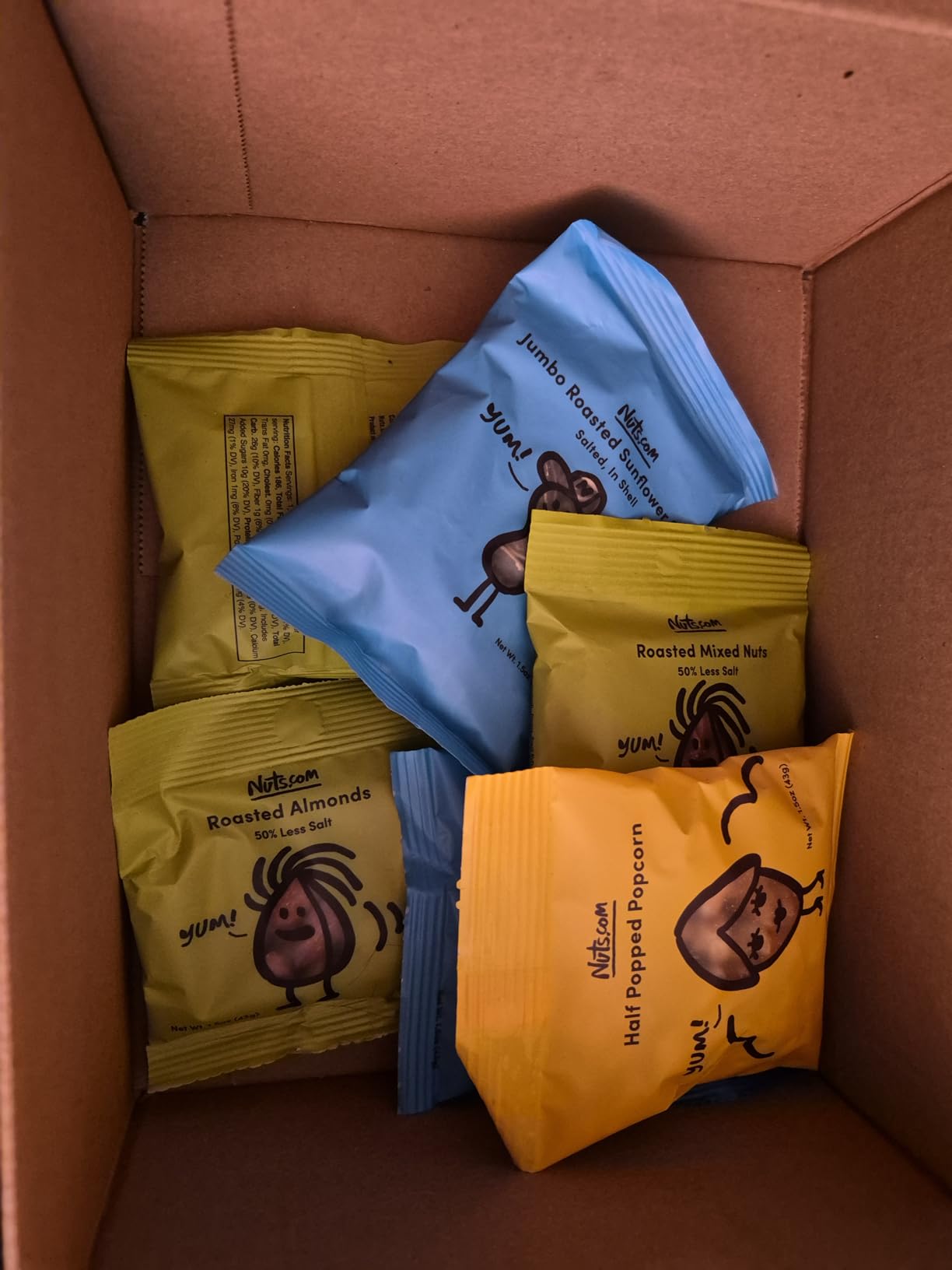 Nuts.com - Nuts and Dried Fruits Snack Box - Gourmet Mix Assortment for Festive Gifts - Package Includes Mixed Nuts, Dried Apricots & Fruits, Trail Mix, Heat Mix and Apple Pie Crunch customer photo 1