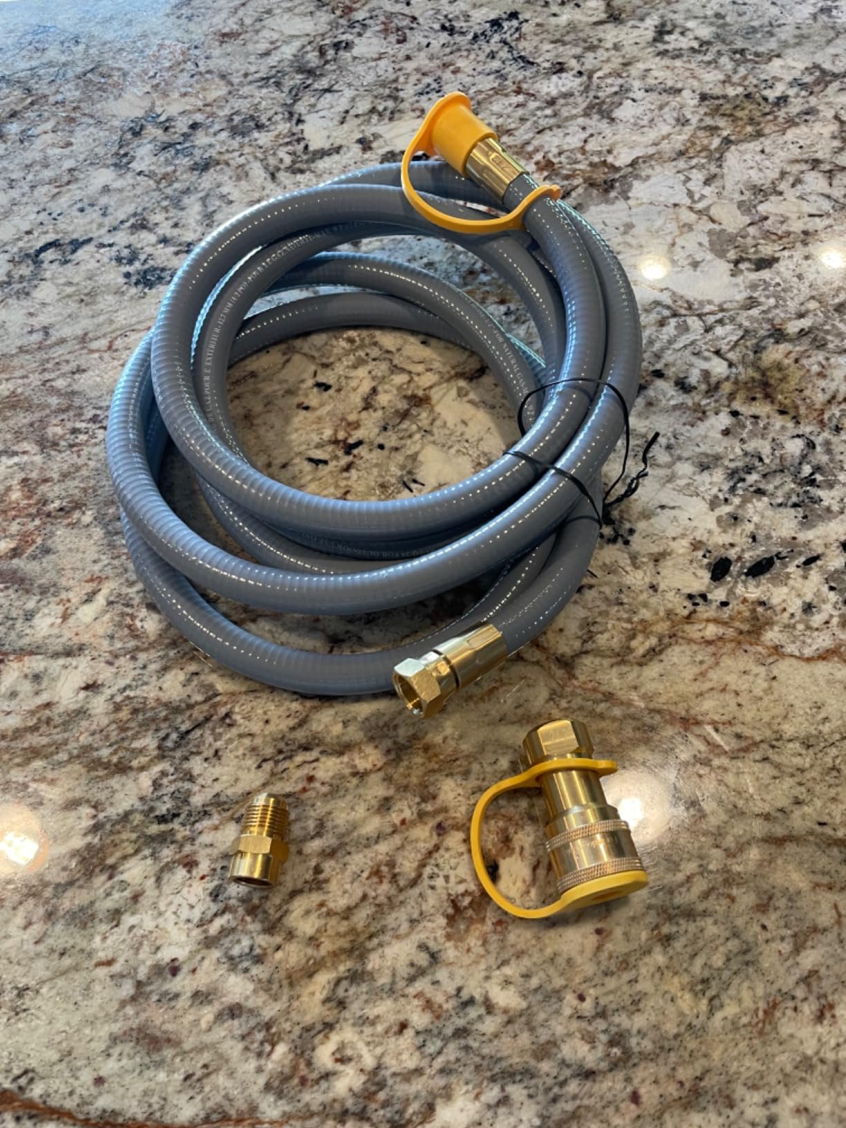 10FT Propane to Natural Gas Conversion Kit Compatible with Weber Genesis, Genesis II, Spirit, Spirit II, Convert LPG Grills to NG, Includes 1/2