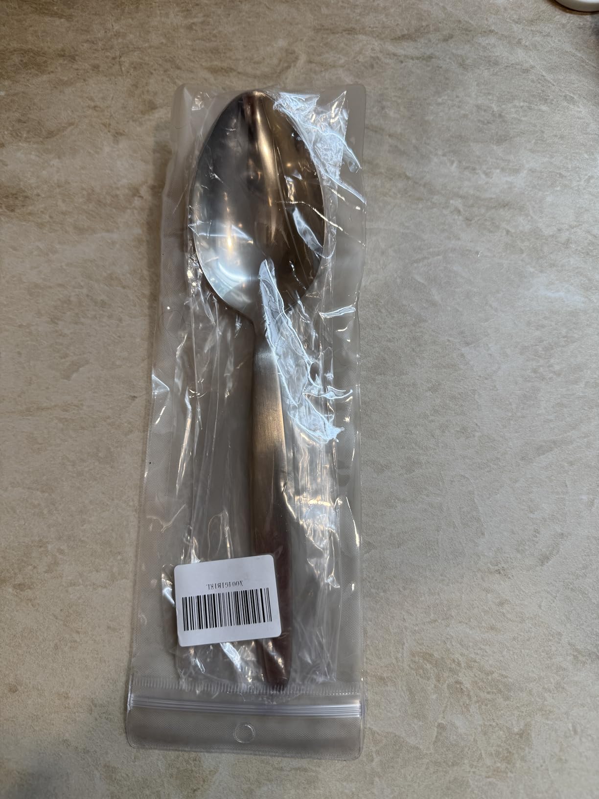 2-Pack Chef Kunz Spoon | Silver Stainless Steel 2 Tbsp Basting Spoon, 9 Inch Solid Sauce Spoons, Big Serving Spoons Stainless Steel, Plating & Quenelle & Cooking customer photo 2