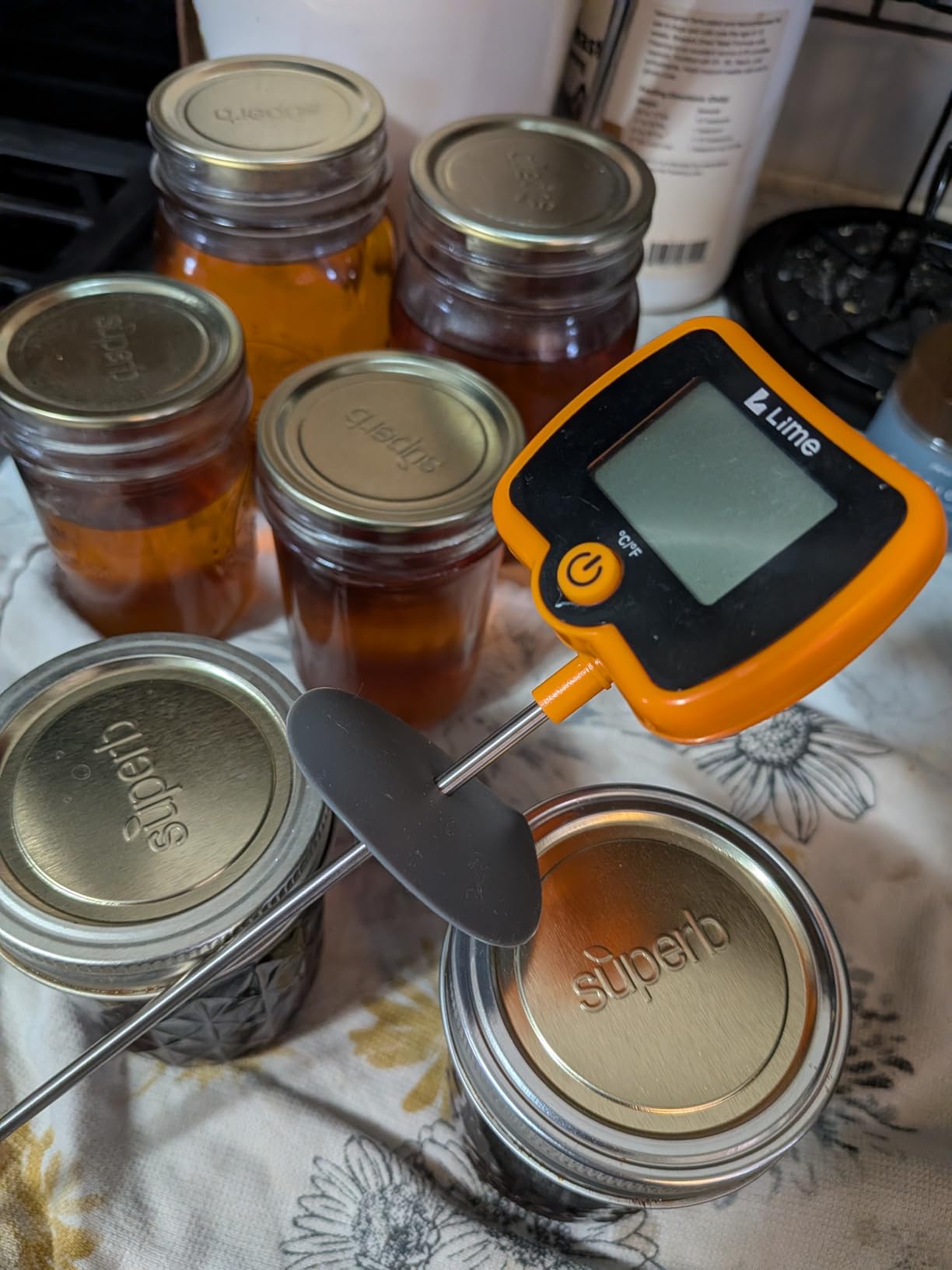 Digital Candy Thermometer with Pot Clip, 10