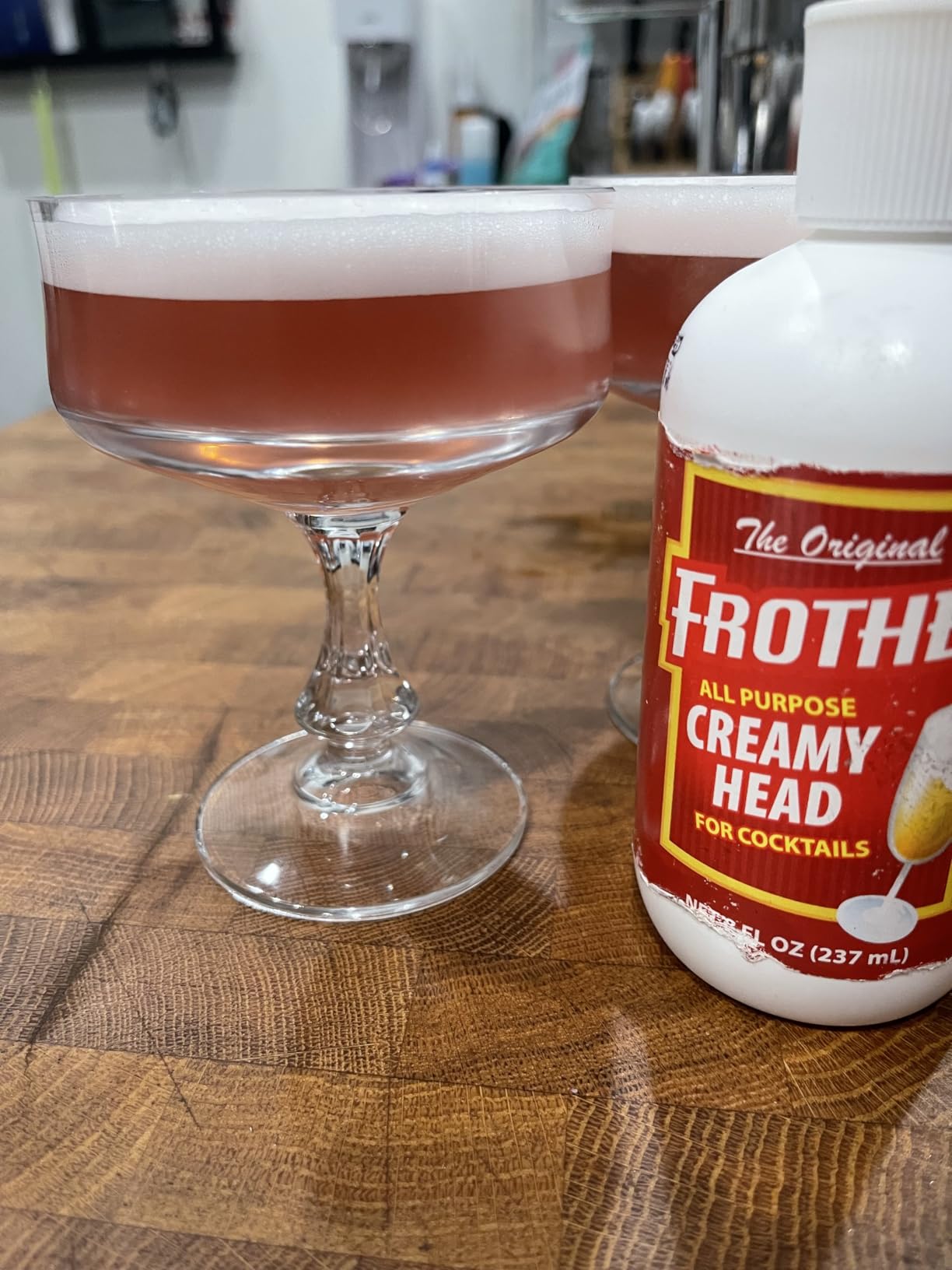 FROTHEE All Purpose Cocktail Foamer 8oz - Egg Substitute, Vegan, Gluten & Alcohol Free Foam - For Cocktails, Mocktails, & Shaken Drinks customer photo 2
