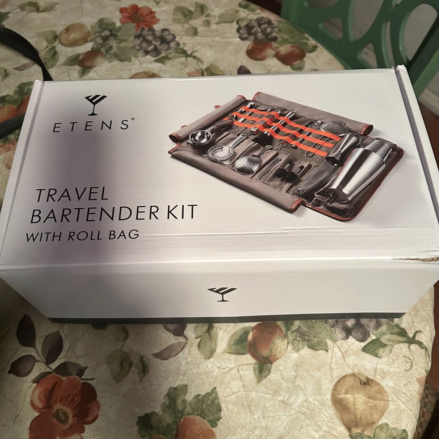 Travel Bartender Kit - 22-Pc Bartending Kit with Bar Tools Bartender Accessories, Waxed Canvas Tool Bag - Professional Stainless Steel Bar Tools Set with Standard Jigger customer photo 2