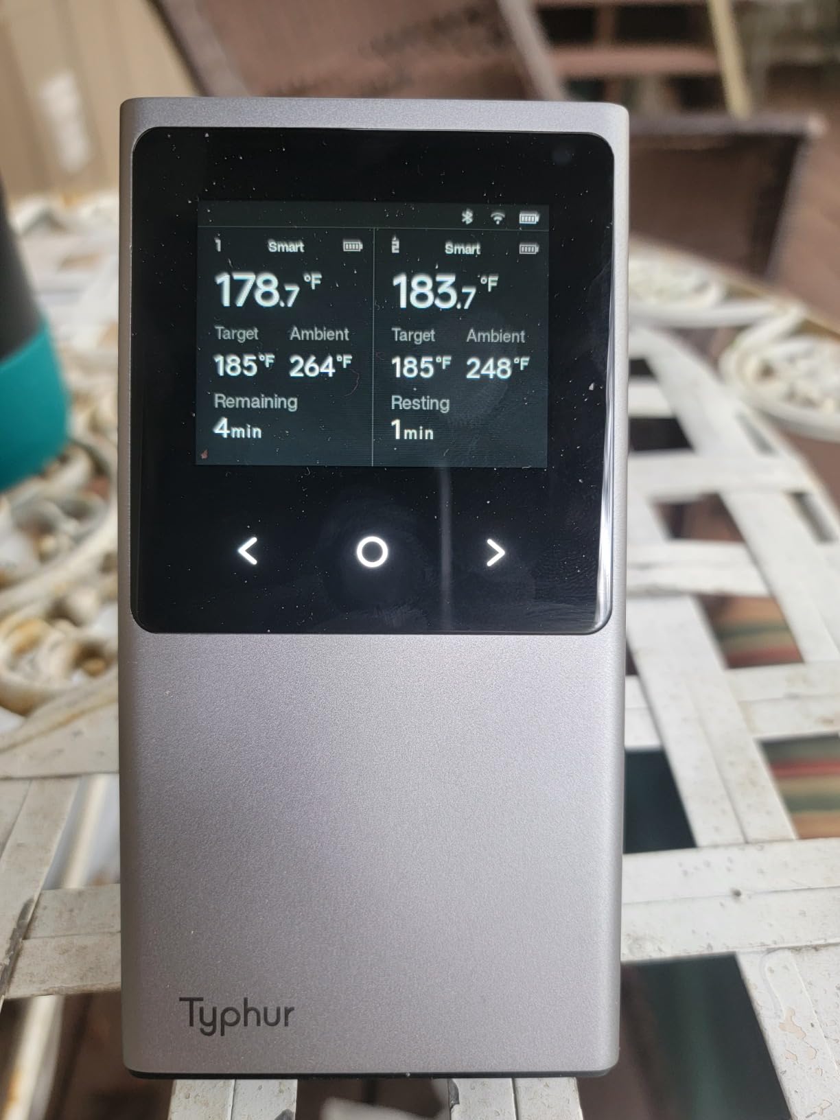 Typhur Sync One Smart Wireless Meat Thermometer: Standalone Base with LCD Display, Unlimited WiFi & Bluetooth Range for BBQ, Grill, Oven, Smoker customer photo 2