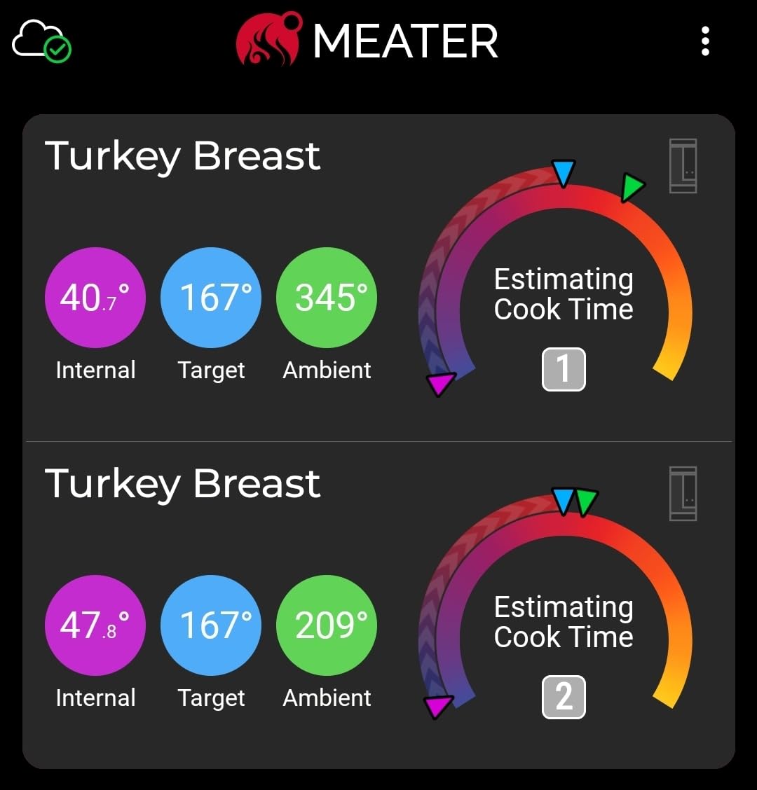 MEATER Pro Duo: Wireless Smart Meat Thermometer | 1000°F High Heat Resistance | Long Range | Dual Probes | Six Sensors | BBQ, Oven, Grill, Smoker, Air Fryer, Deep Fryer | iOS & Android App customer photo 2
