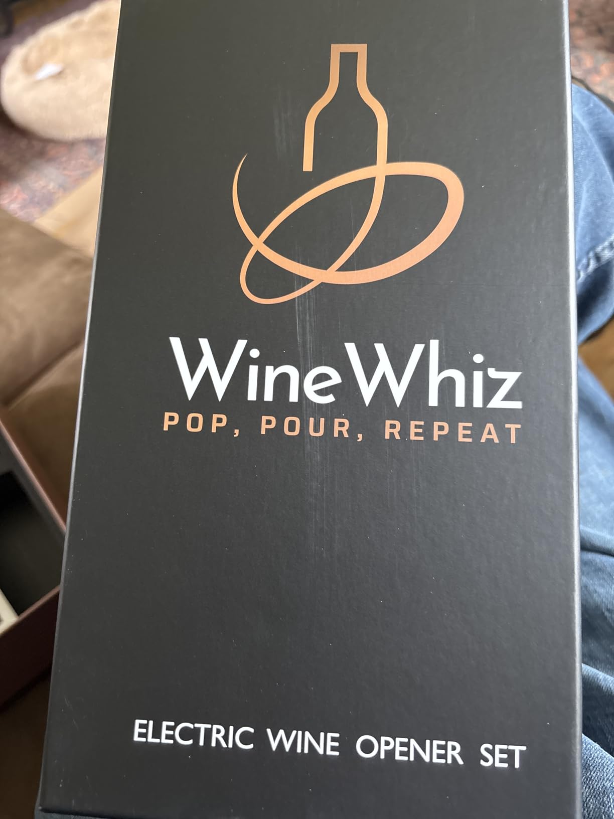 Electric Wine Aerator & Opener Set with Accessories, Rechargeable Automatic Corkscrew, Aerator, Dispenser, Foil Cutter Tool, Stopper, Wine Lovers Gift customer photo 2