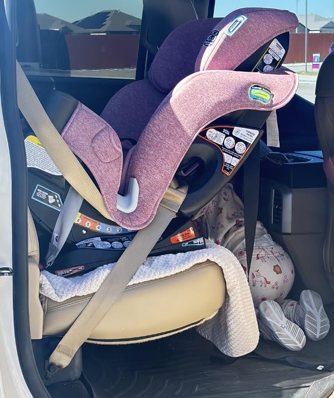 Graco Extend2Fit 3-in-1 Convertible Car Seat, 3 Modes - Rear Facing, Forward Facing Baby Car Seat and Highback Booster Seat, Adjustable Extension Panel for Extra Legroom, Ashten customer photo 2