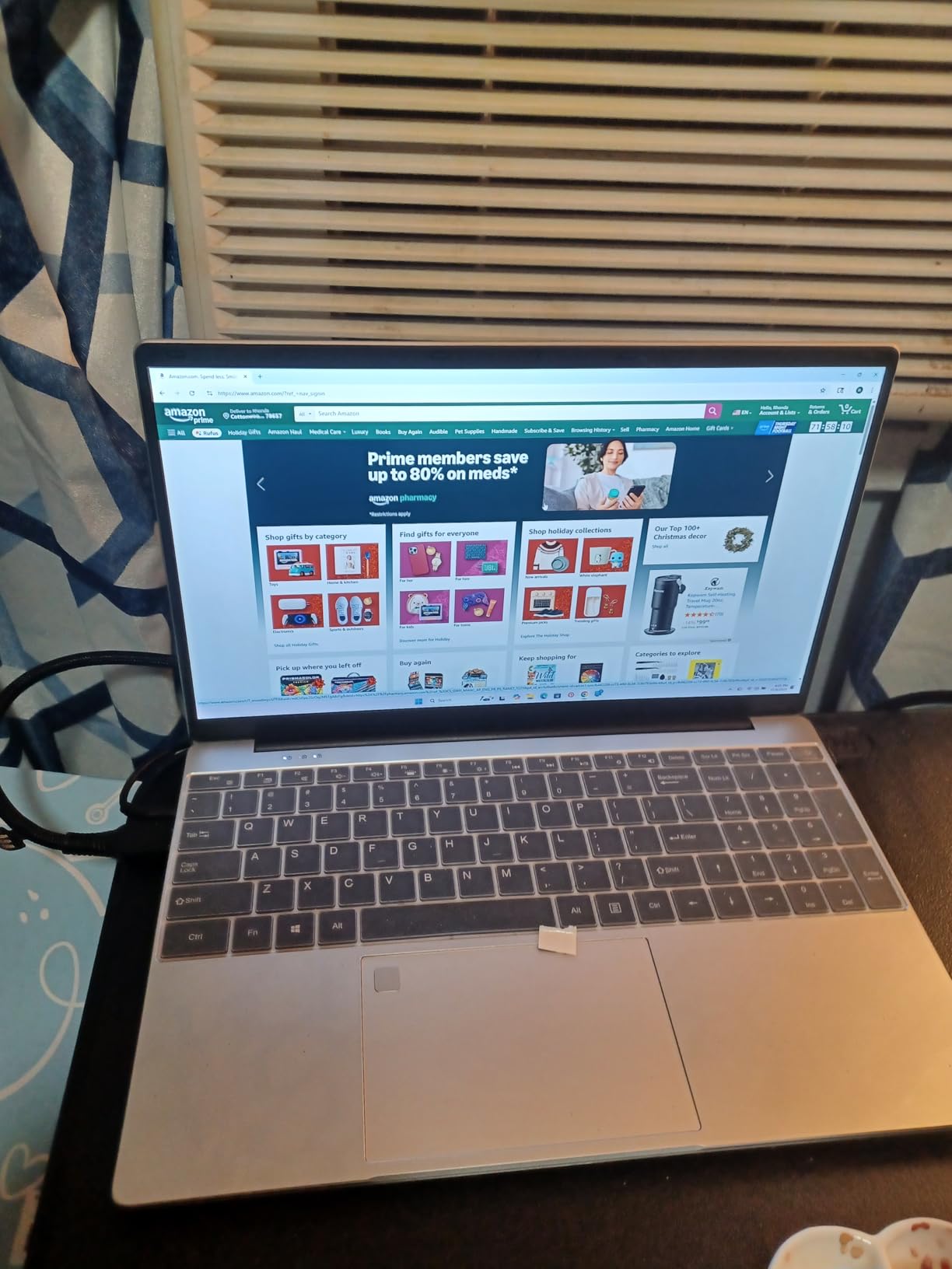 Auusda Business Laptop Computer for Work, Notebook PC for College Students, 15.6