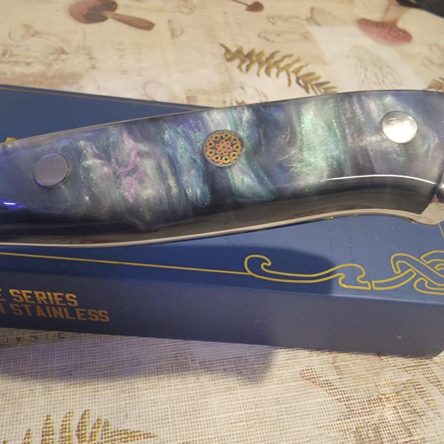 Huusk Japanese Kitchen Utility Knife 5