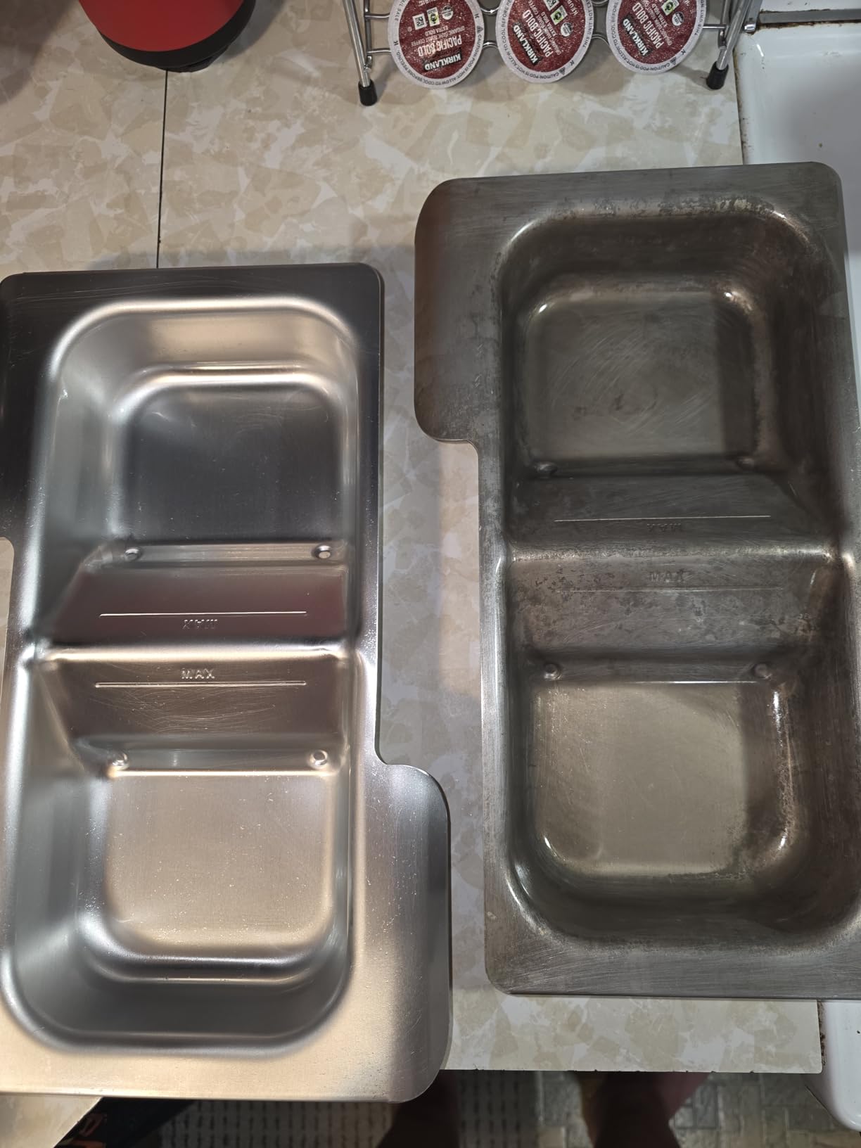 Weber Searwood Wet Smoke Pan - Stainless‑Steel Moisture Pan for Low‑and‑Slow Cooking on Searwood Pellet Grills customer photo 1