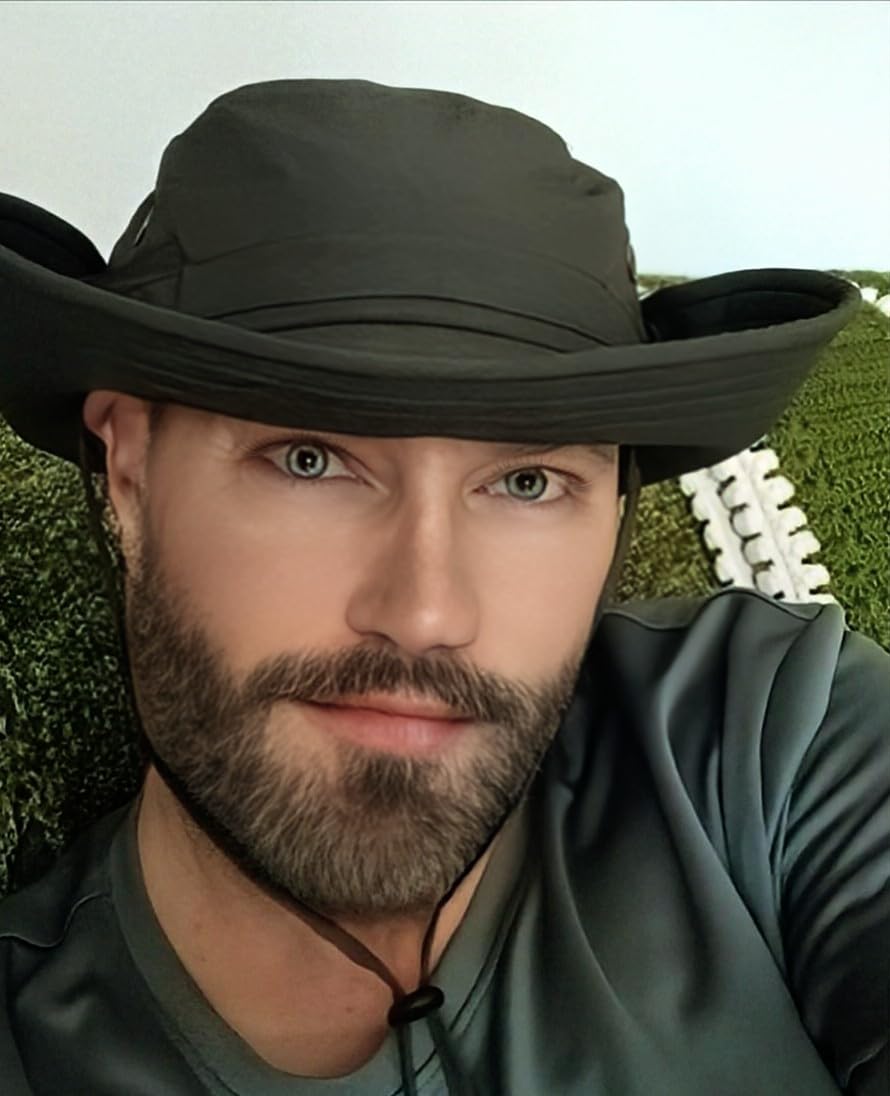 FURTALK Sun Hats for Men Fishing Hat UPF 80+ Foldable Wide Brim Outdoor Hiking Beach Summer Hats customer photo 2