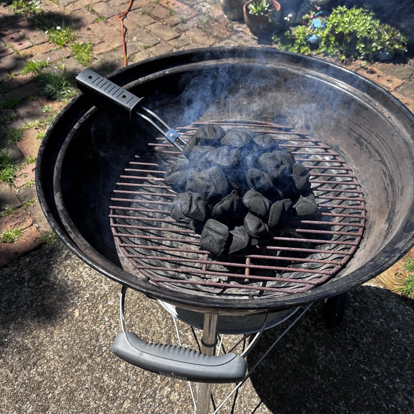 650W Electric Charcoal Starter - Fire Lighter for BBQ Grill Fireplace Smoker Campfires Coal Quick Ignite Briquettes, Durable Stainless Steel 304 Heat Element Coils with 25 Inch Power Cord customer photo 2