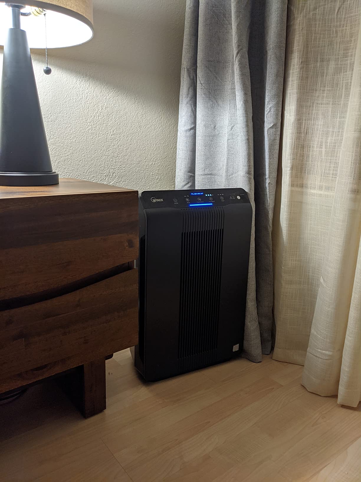 WINIX 5520 Air Purifier for Home Large Room Up to 1882 Ft² in 1 Hr With Air Quality Monitor, True HEPA, High Deodorization Carbon Filter and Auto Mode, Captures Pet Allergies, Smoke, Dust. customer photo 2