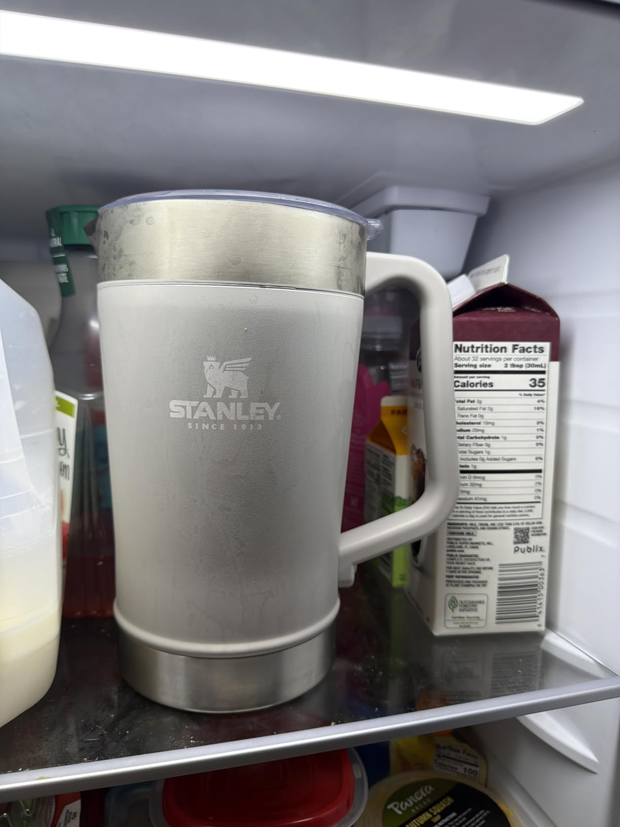 Stanley Stay-Chill Pitcher 64 oz | Cold Water, Beer, and Drink Pitcher with Lid | Large Capacity Durable Beverage Container with Handle | Insulated Stainless Steel | BPA-Free customer photo 1