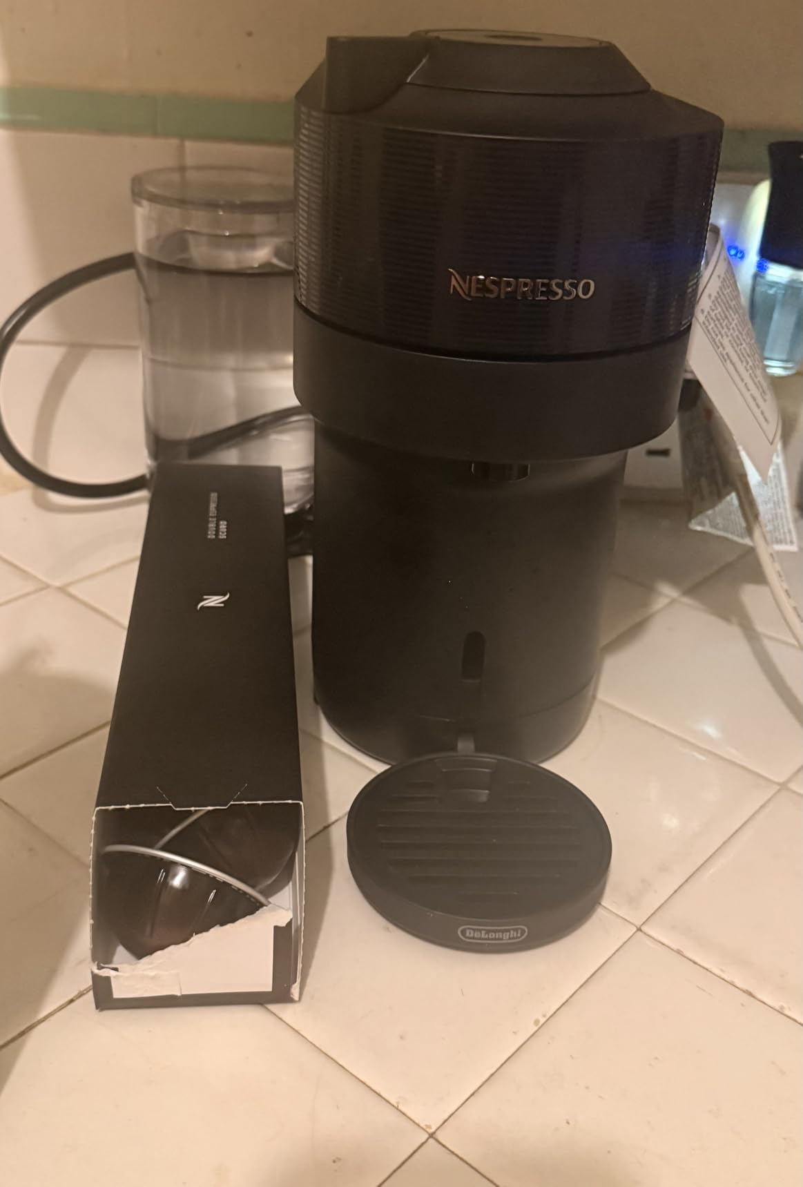 Vertuo Pop+ Coffee and Espresso Machine by De'Longhi, Liquorice Black customer photo 1