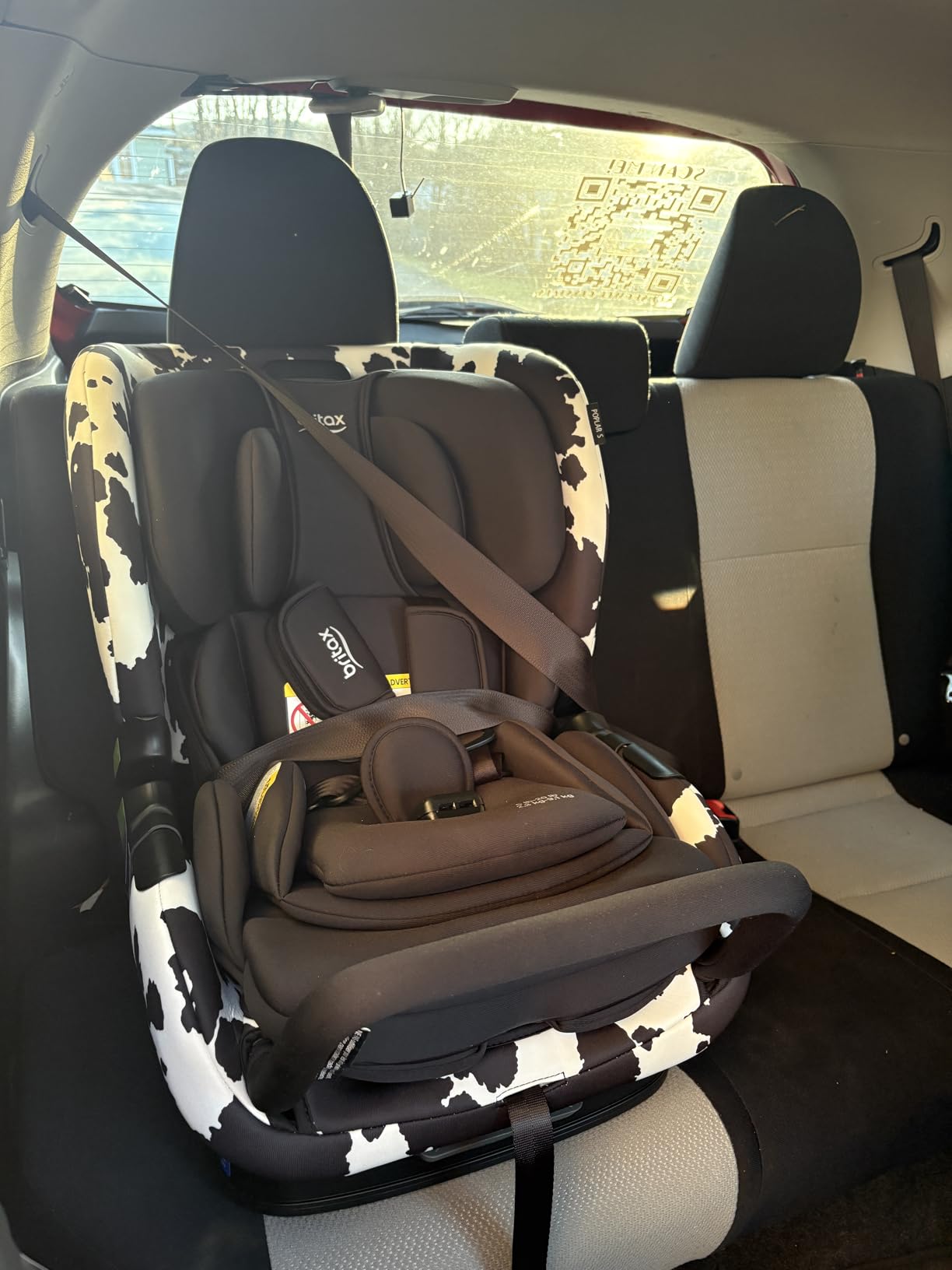 Britax Poplar S Convertible Car Seat, 2-in-1 Car Seat with Slim 17-Inch Design, ClickTight Technology, Sand Onyx customer photo 2