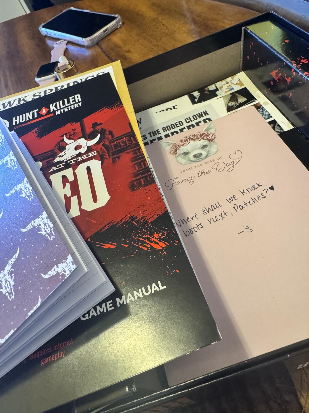 Hunt A Killer: A Wealth of Murder, an Immersive True Crime Experience, for Fans of Criminal Minds and Forensic Files, Includes 120-150 Minutes of Explicit Content, Appropriate for Ages 14 and Up customer photo 2
