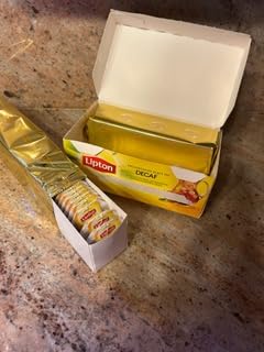 Lipton Decaf Black Tea Bags, Hot or Iced Caffeine Free Tea, 50 Tea Bags customer photo 1