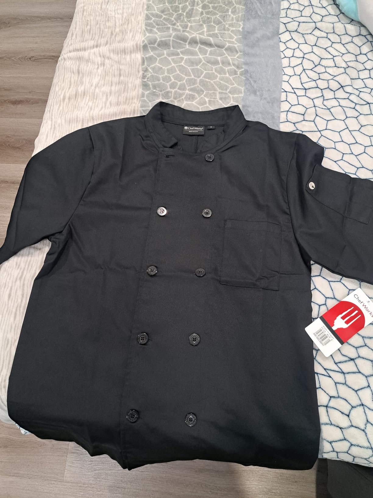 Chef Works Unisex Volnay Chef Coat customer photo 1