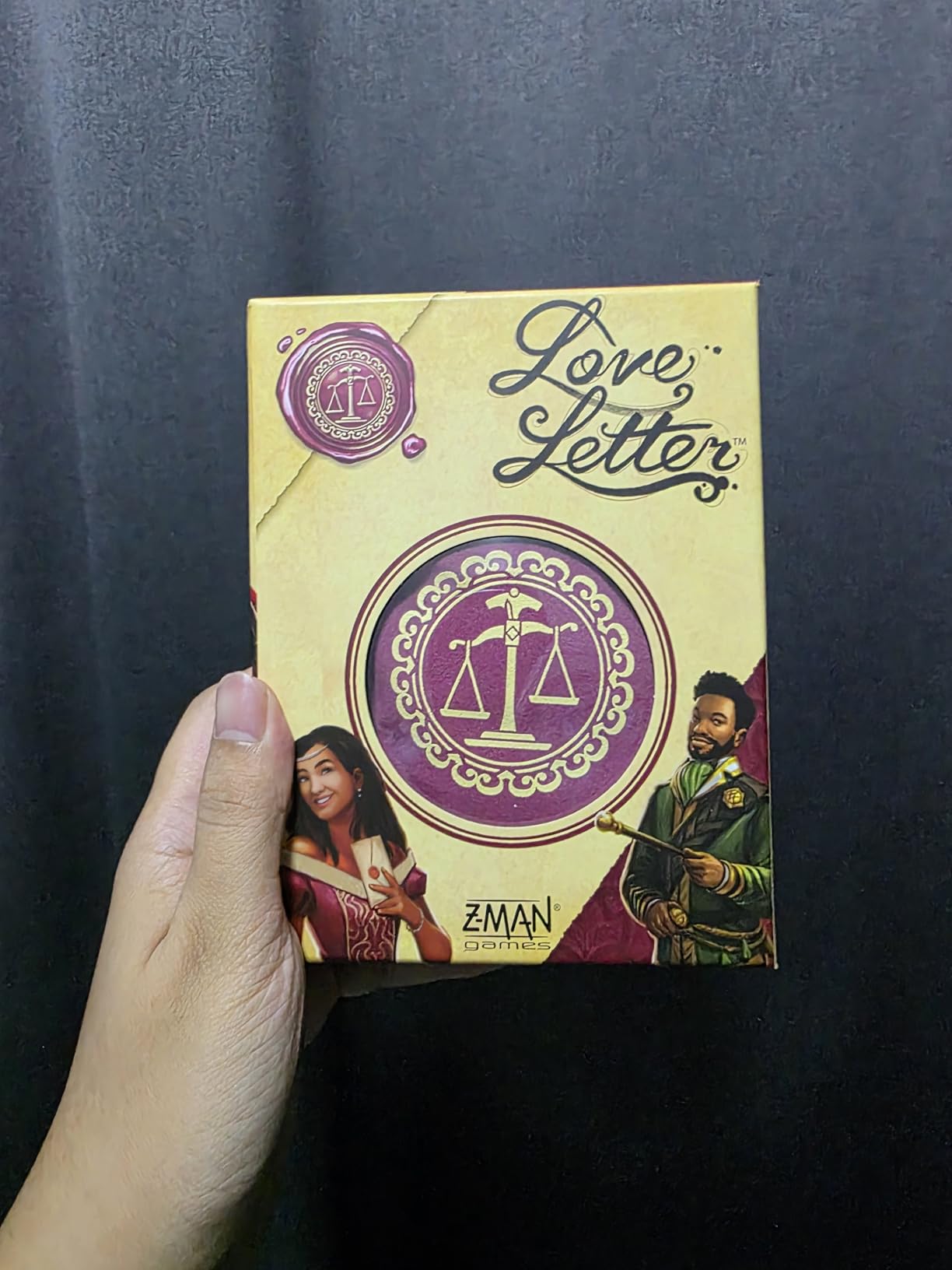 Asmodee Love Letter Card Game (2025 Refresh) - Deduction & Player Elimination Strategy Game for Kids & Adults, Ages 10+, 2-6 Players, 20 Minute Playtime customer photo 1