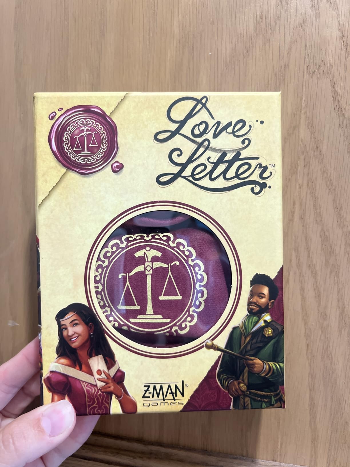 Asmodee Love Letter Card Game (2025 Refresh) - Deduction & Player Elimination Strategy Game for Kids & Adults, Ages 10+, 2-6 Players, 20 Minute Playtime customer photo 2