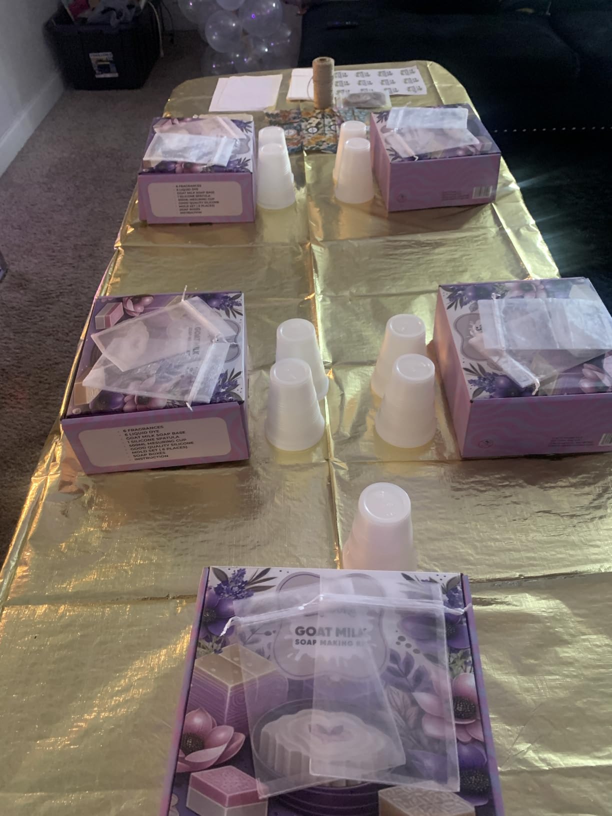Goat Milk Soap Making Kit for Adults & Beginners - Complete DIY Set with 2lb Soap Base, 6 Scents, Molds & Gift Boxes - Easy, Fun & Creative Craft Gift customer photo 1