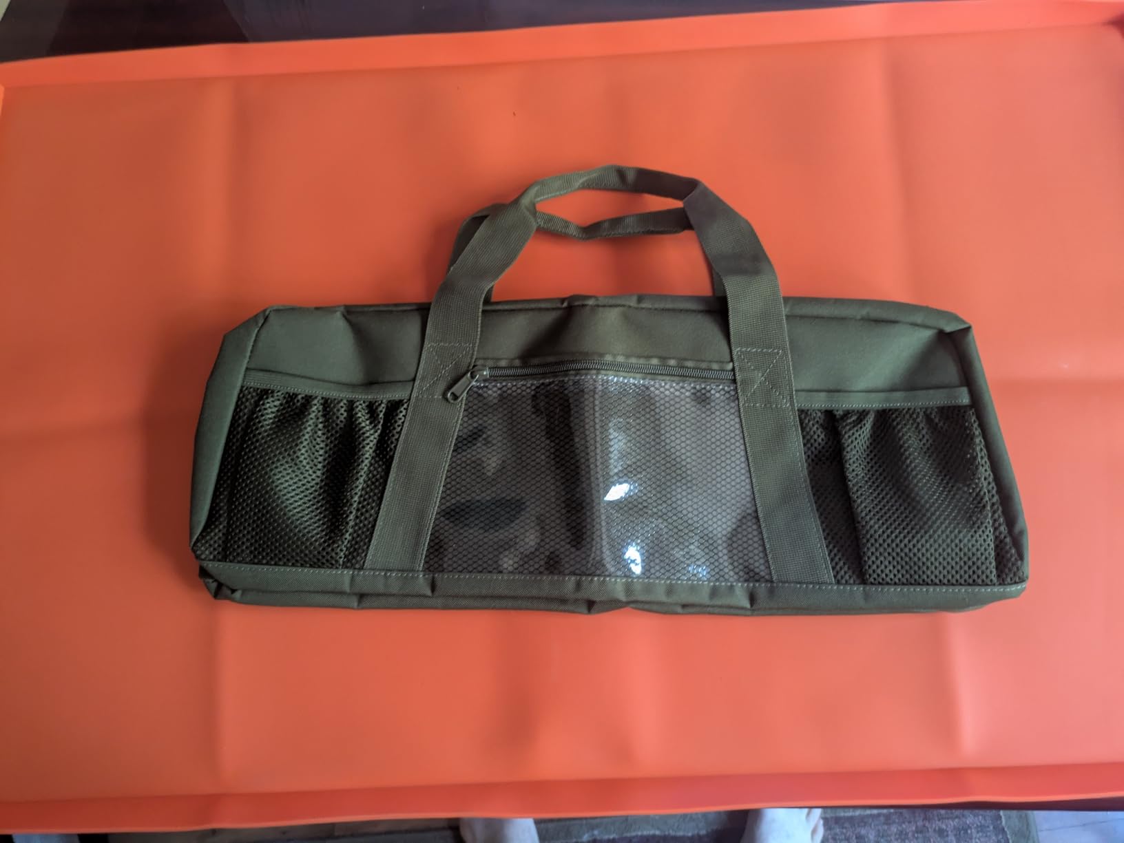Grill Tool Storage Bag, Outdoor BBQ Utensil Holder for Barbecue Tool up to 22