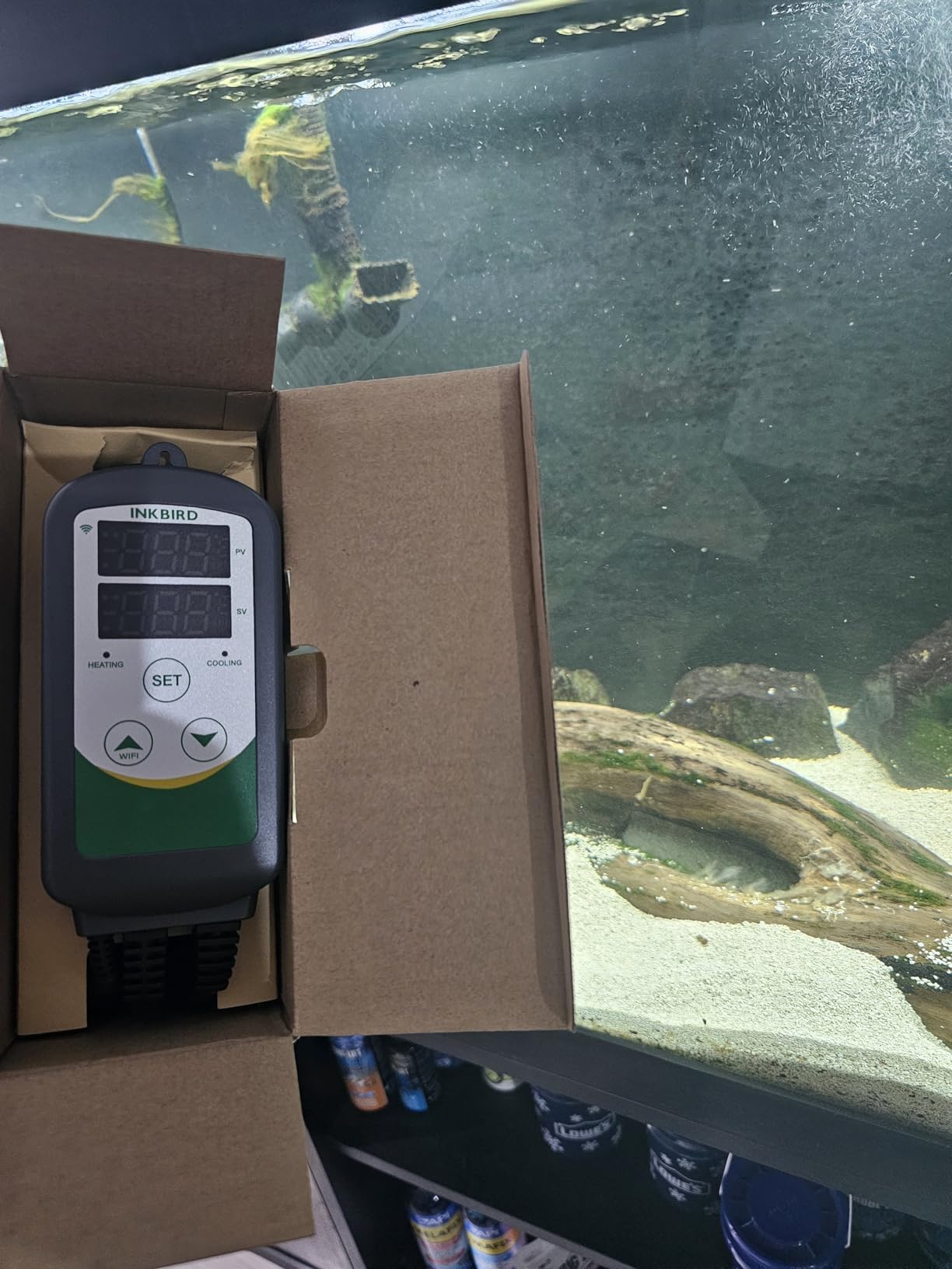 INKBIRD 2025 Updated WiFi Temperature Controller, Digital Thermostat with App Remote Control for Reptiles, Home Brewing, Fermentation, Breeding, Incubation and Greenhouse, Max 1100W (110V) customer photo 1