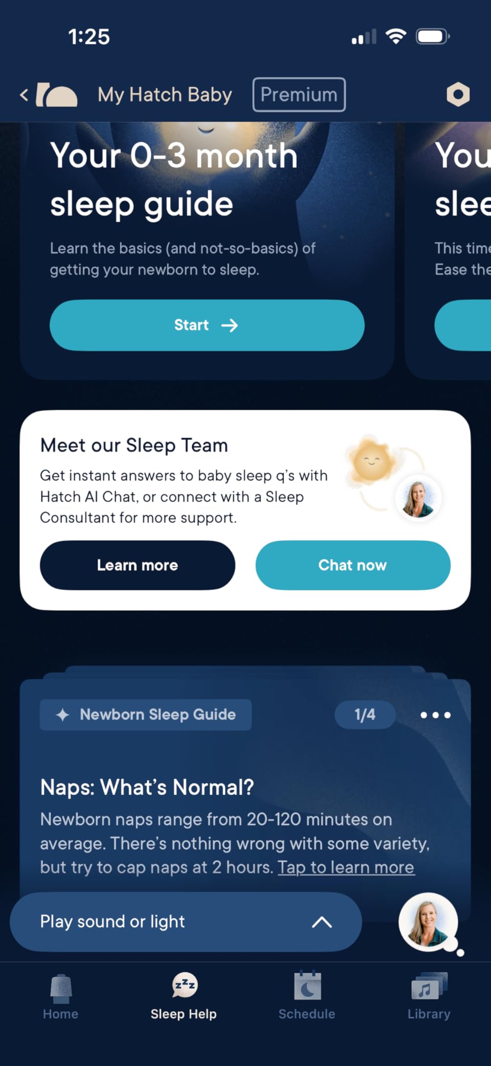 Hatch Baby Sound Machine, Night Light (Putty) | Sleep Support | Registry Essential, Routine Builder, Time-to-Rise Alarm Clock, White Noise, Nursery Stories, Toddler Kids (Wi-Fi) customer photo 2