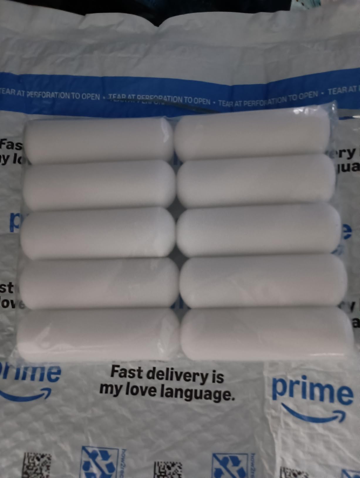 Foam Paint Roller Covers, Paint Roller 4 Inch, 10 Pack, Small Paint Roller, Mini Rollers for Painting, Foam Paint Roller Refills for Smooth Finishes on Walls, Cabinets, Doors customer photo 1