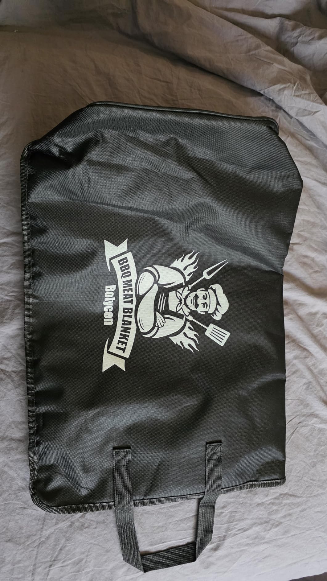 Upgraded BBQ Blanket for Resting Meat - Air Fryer Kitchen Camping Baking Party Essential -Smoker Accessories Brisket Blanket - Insulated Meat Resting Bag with Wide Mouth for Steak/ Pork Shoulder/ Turkey - Birthday Anniversary BBQ Accessories Grilling Gifts for Men Dad Husband(21inch) customer photo 1