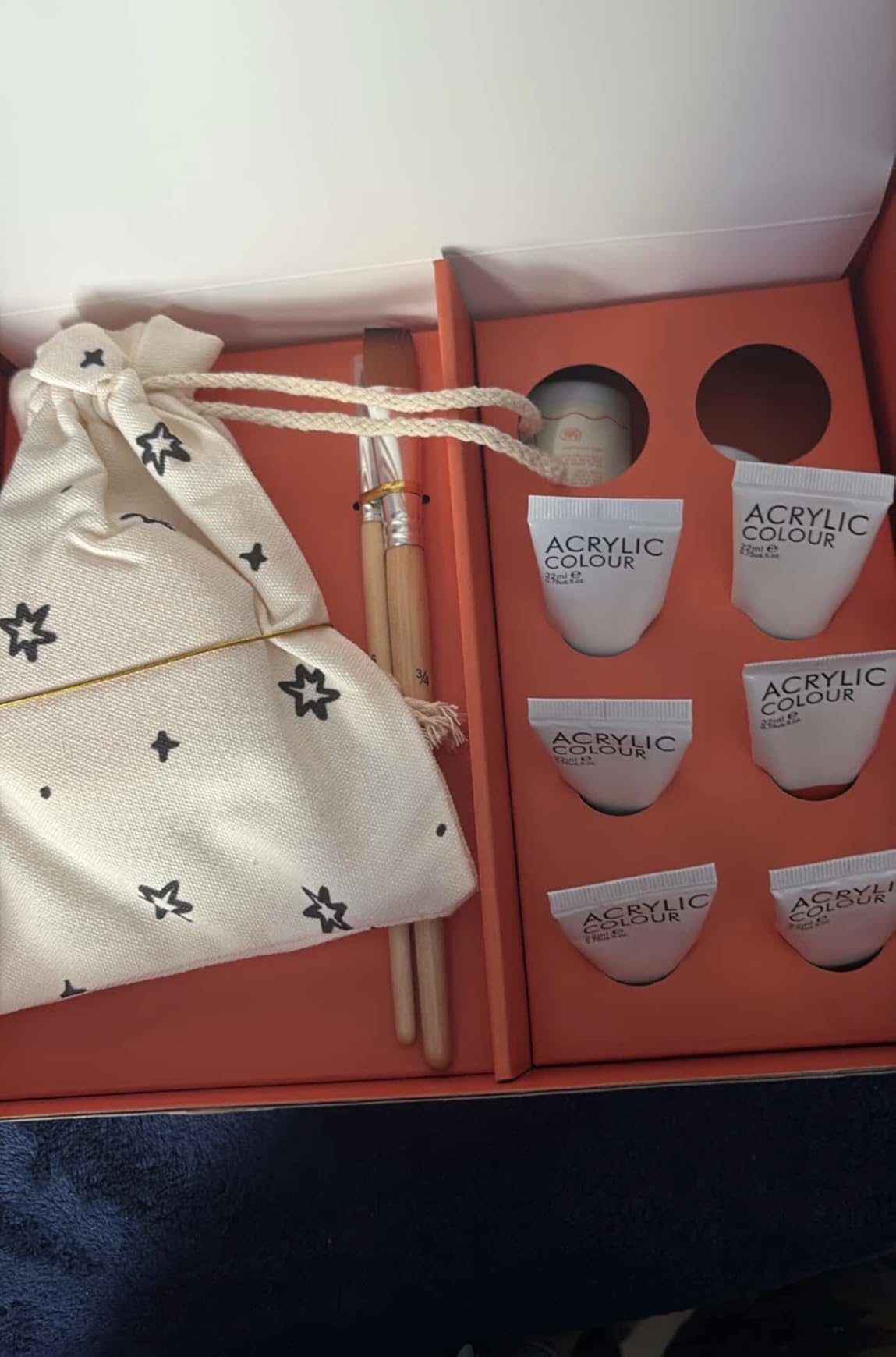 Muditation by Pinchit - DIY Air Dry Clay Pottery Kit for Adults - Complete Craft Gift Set with Tools, Paints & Guide - Beginner Friendly - No Kiln Needed - Unique Gift for Women customer photo 1