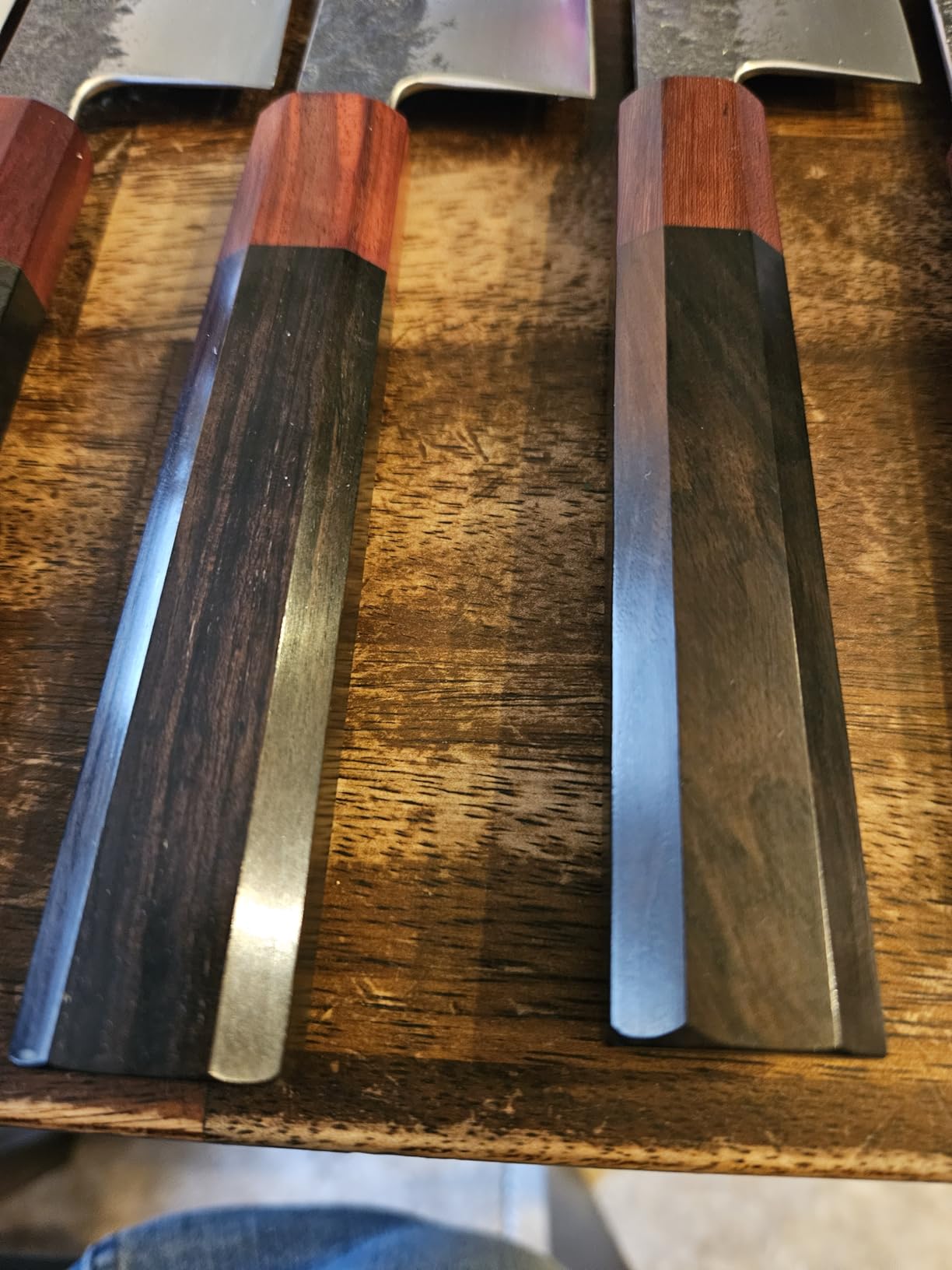 Paring Knife 5.3 inch Japanese Petty Knives, AUS-8 Alloy Steel Kitchen Utility Knife with Red Sandalwood Handle customer photo 2