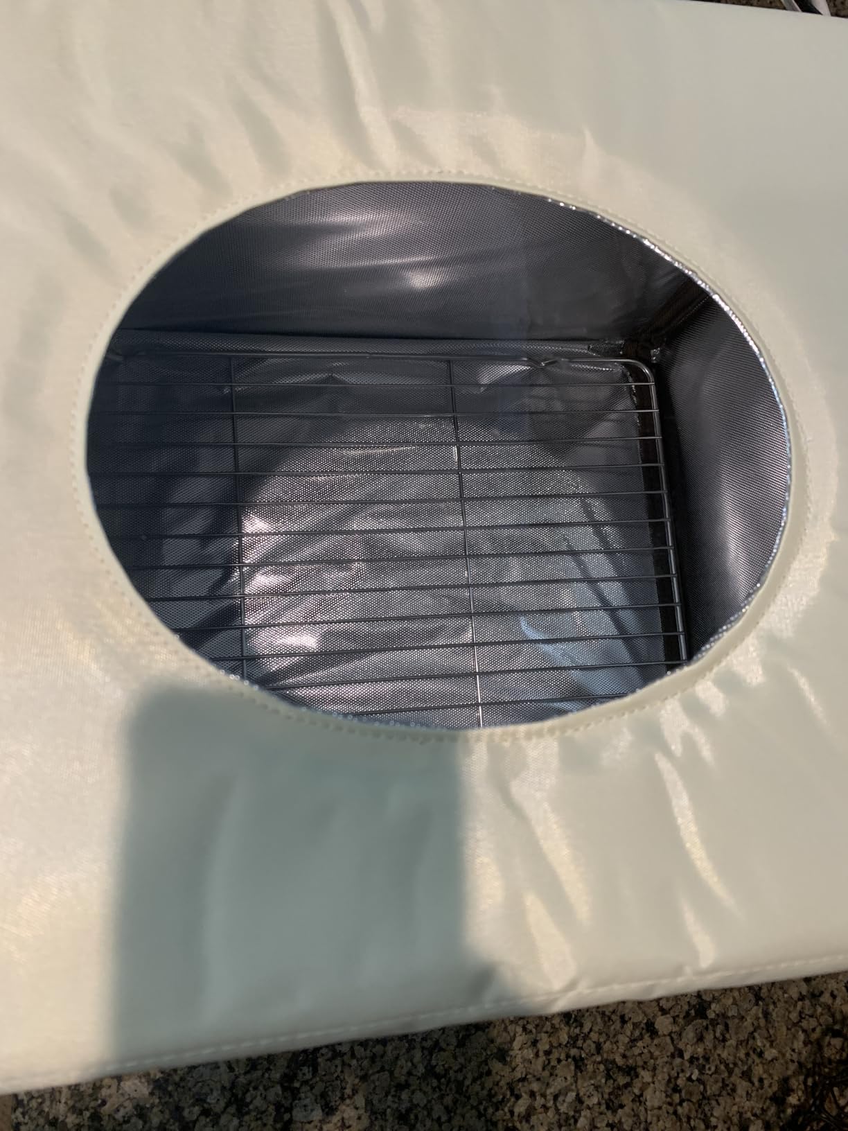 Bread Proofing Box with Temp & Timer Control - Foldable Bread Proofer for Dough, Sourdough, Pizza & Yogurt - Large Proofing Container for 3D Filament Drying, with NTC Sensor & Bonus Shelf customer photo 1