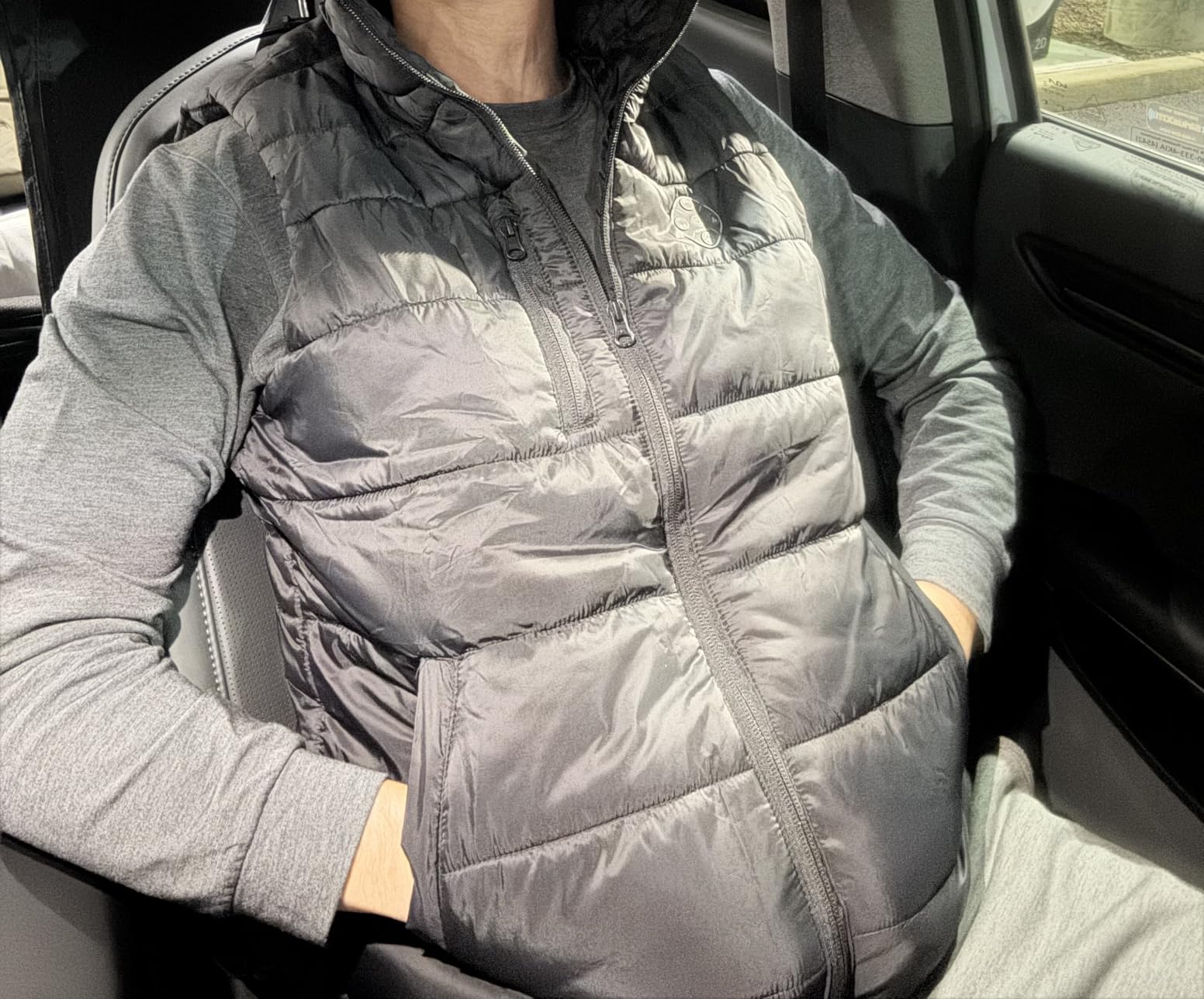 Heated Vest for Men With Battery Pack Included, Smart Controller with Lights-out Design, Electric Heated Jackets customer photo 1