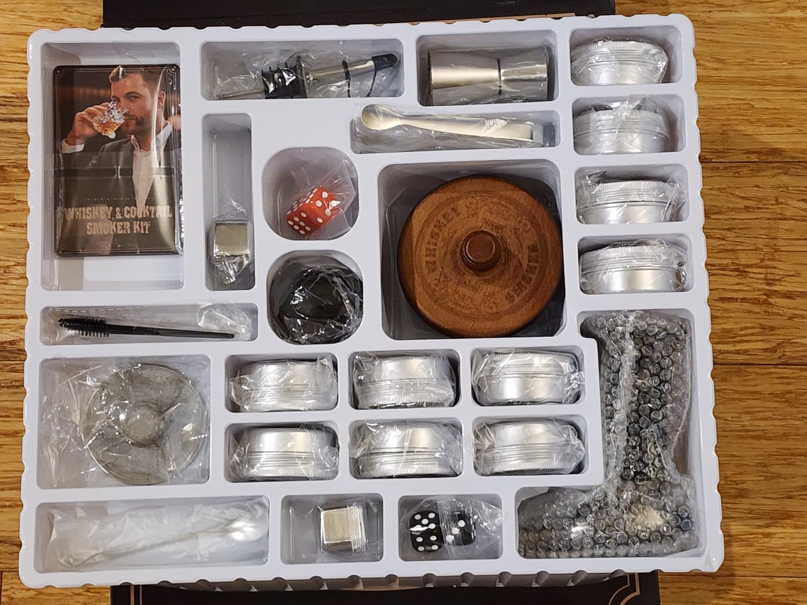 Whiskey Advent Calendar 2025 for Men, 24-Day Bourbon Smoker Infuser Kit for Cocktail and Whisky Lovers, Perfect Christmas and Holiday Gift customer photo 1