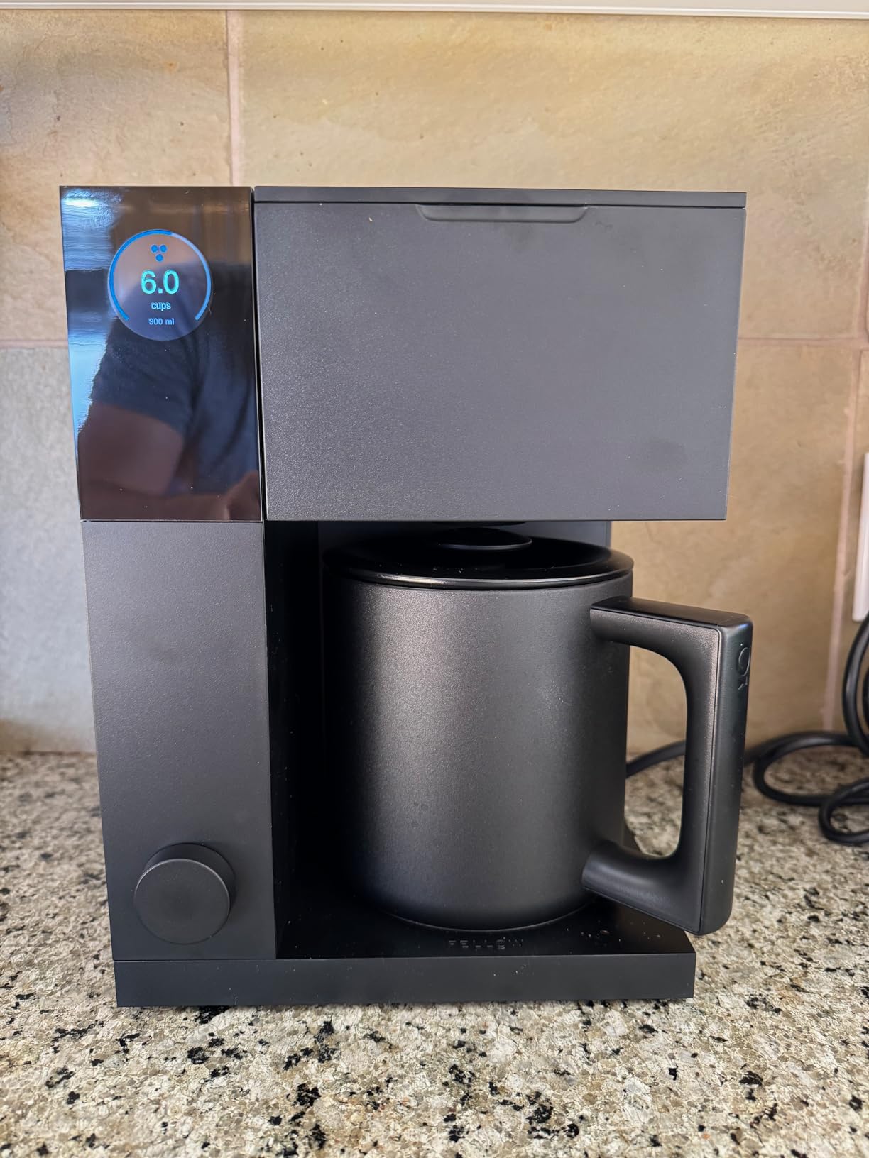 Fellow Aiden Precision Drip Coffee Maker, Thermal Carafe, Perfect Temperature Control, Bloom Cycle, Single Serve to 10 Cup Capacity, Malted Chocolate customer photo 2