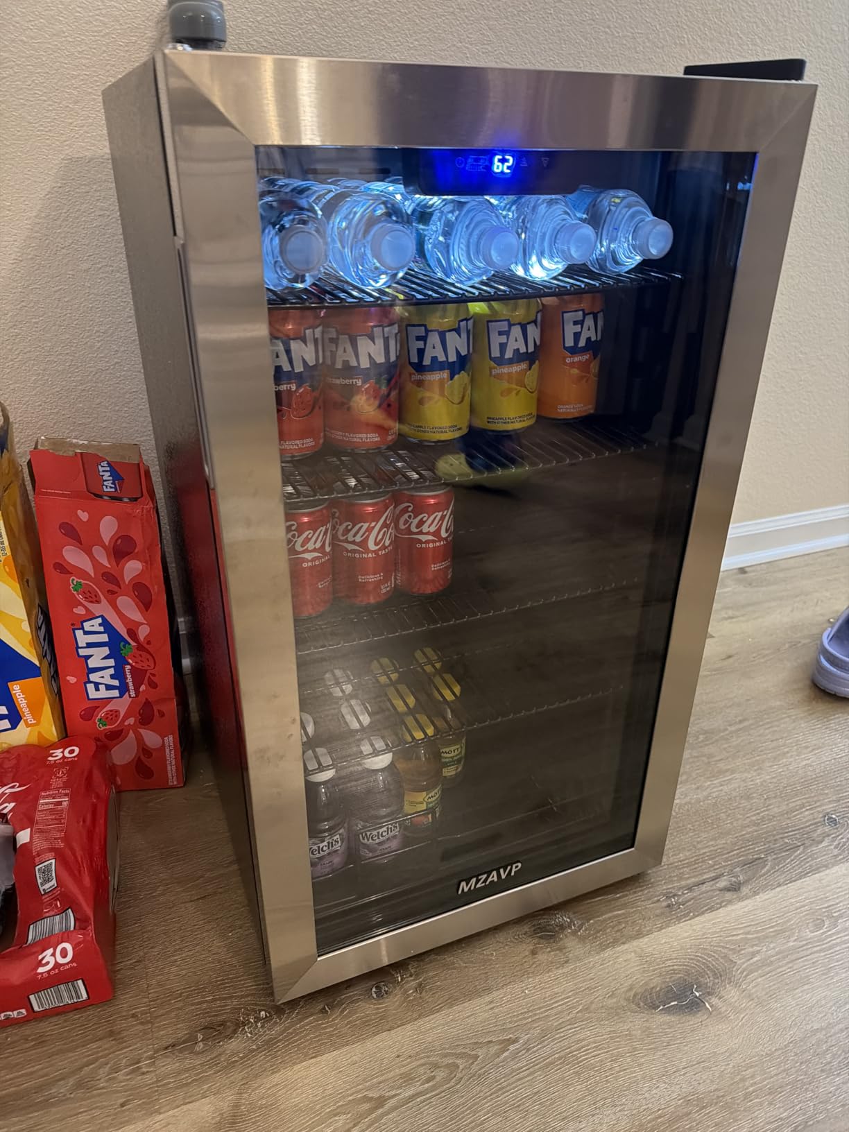 24 Inch Double Drawer Fridge, Stainless Steel Outdoor Beverage Refrigerator for Patio and Kitchen, Freestanding or Built-In, Mobile Grid Organizer, Home and Commercial Use customer photo 1