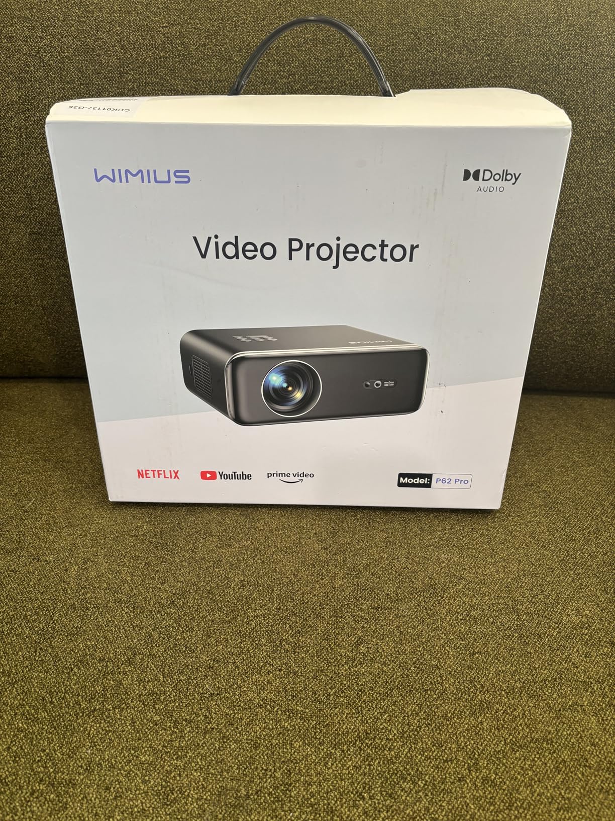 [Built-in Apps/4K Support] Smart Outdoor Projector with WiFi and Bluetooth, Movie Projector, Dolby Audio with Dual Speaker, Auto Focus w/ YouTube&PrimeVideo Proyector, Upgrad P62 Pro customer photo 2