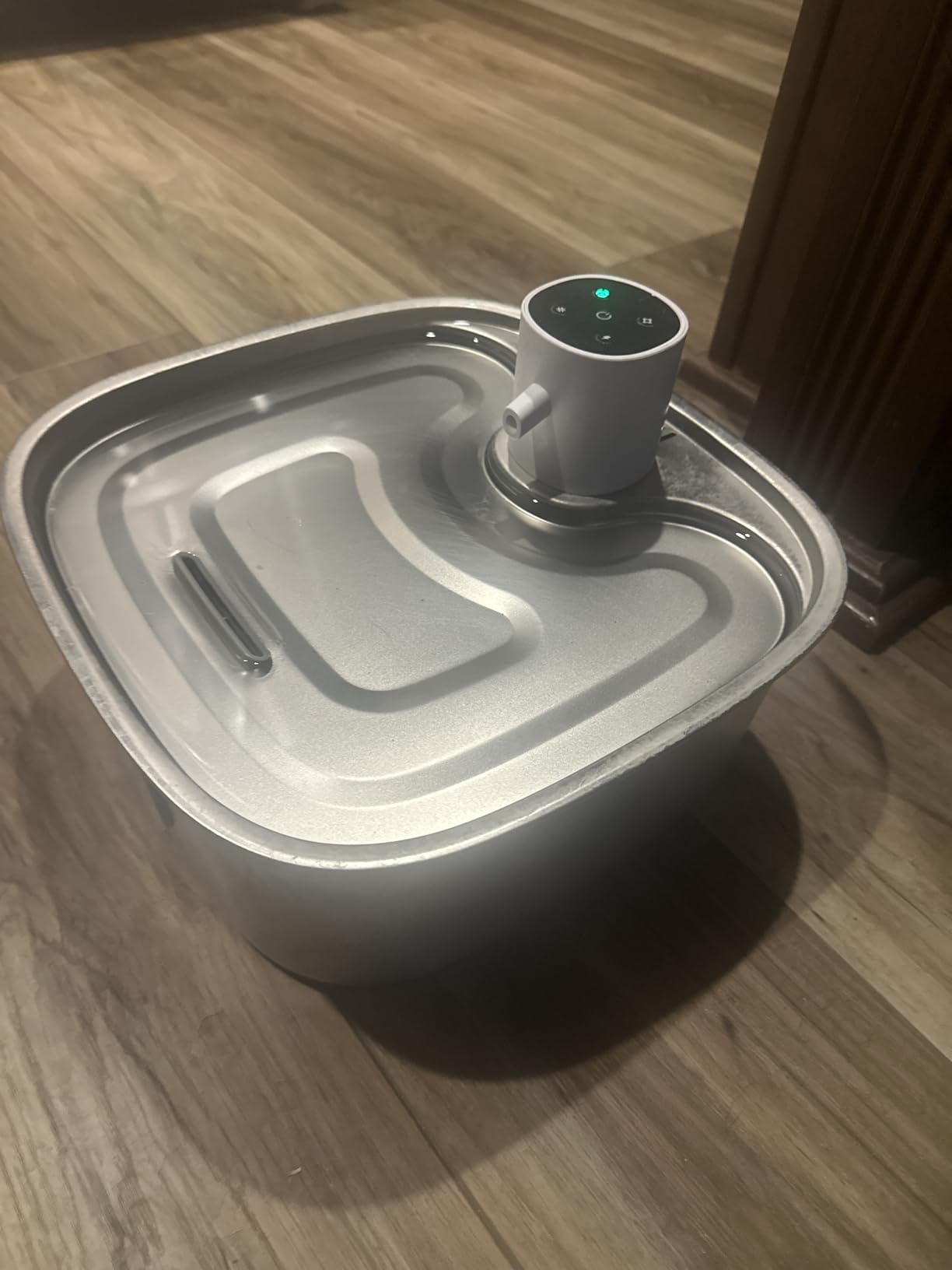 FEELNEEDY Cordless Wider Tray Dog Water Fountain, 5000mAh Battery Operated with 3 Motion Sensors customer photo 2