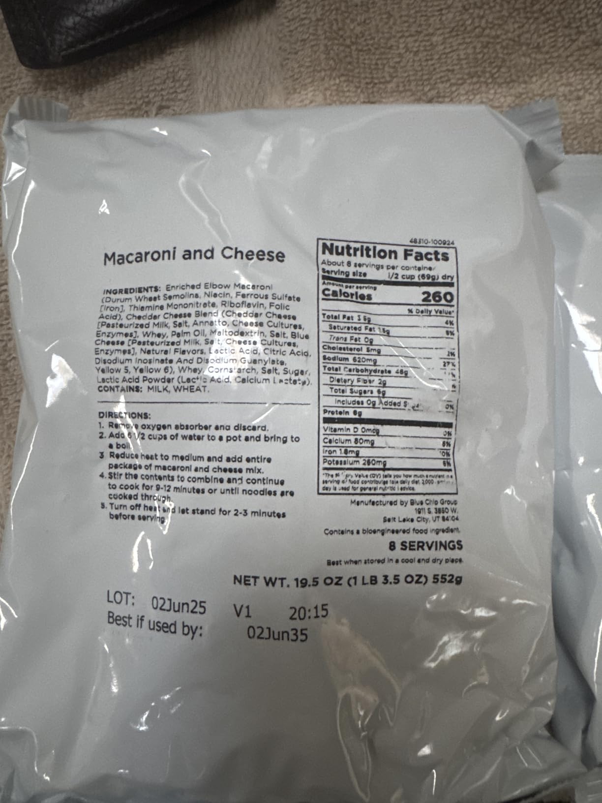 Augason Farms 45 Days Emergency Food Supply Kit, Dehydrated Meal Survival Food Bucket for 1 Person - 281 Servings customer photo 2