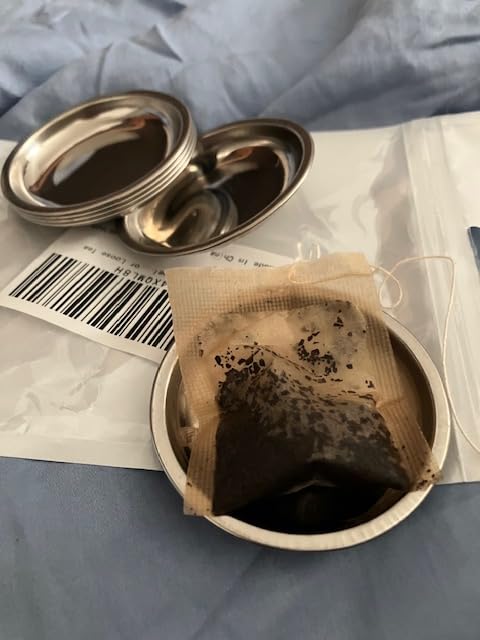 6pcs Stainless Steel Tea Bag Holders 2.4