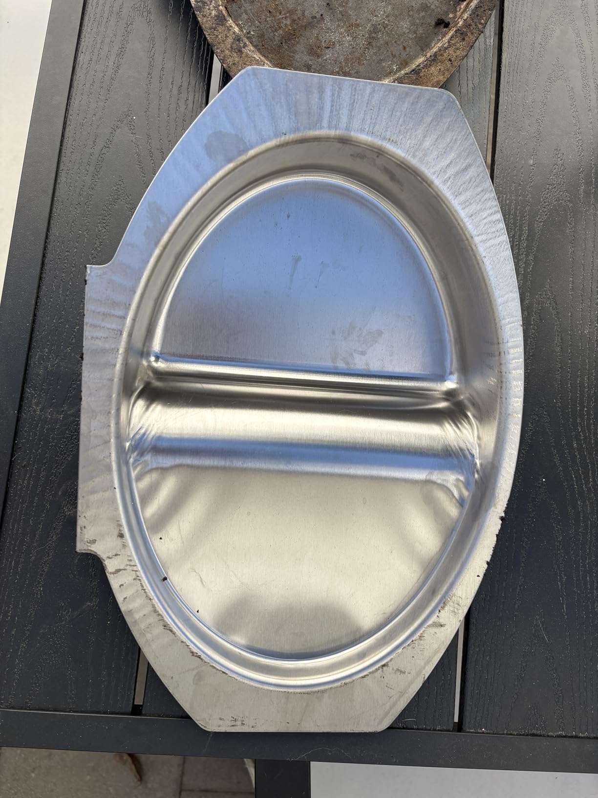 9007170040 Water Bowl Replacement Parts for Masterbuilt 30 inch Digital Electric Smoker, Small Water Pan customer photo 2